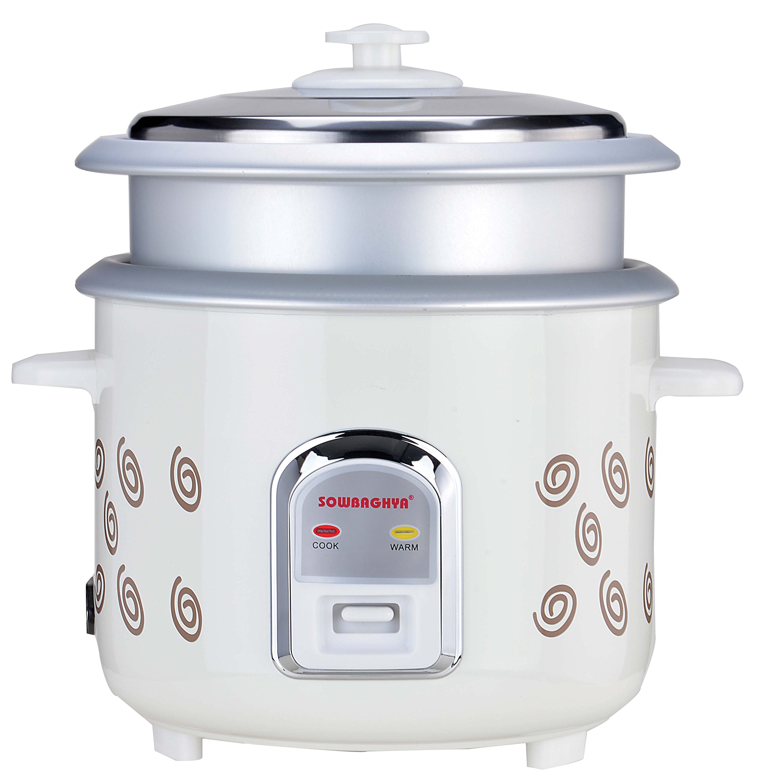 Sowbaghya Annam Electric Rice Cooker 1.8 LTR with Free Inner Pot