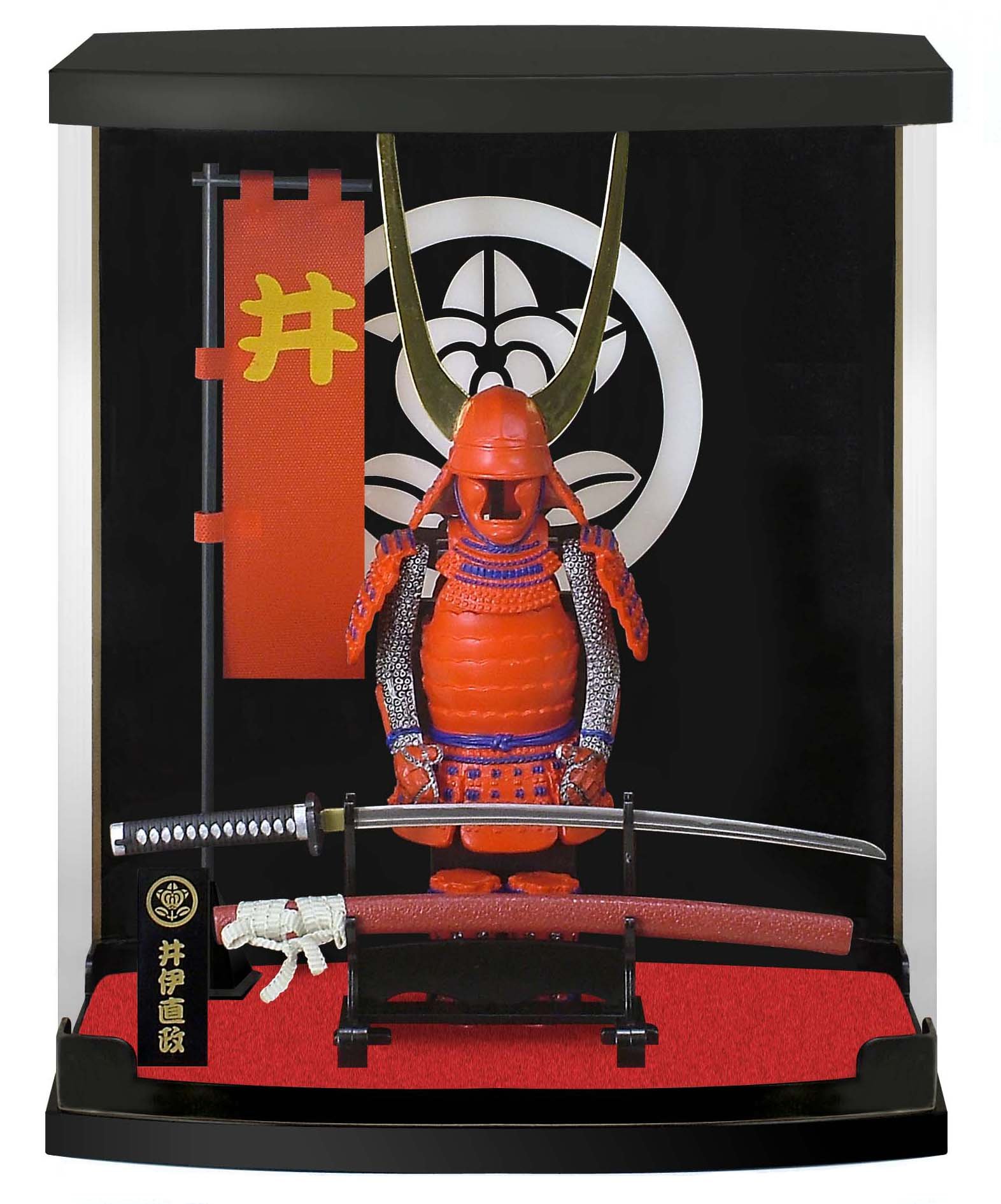 Samurai Warrior Armour Figure A-10Japanese SamuraiAType-II Naomasa(Swords And Case.)