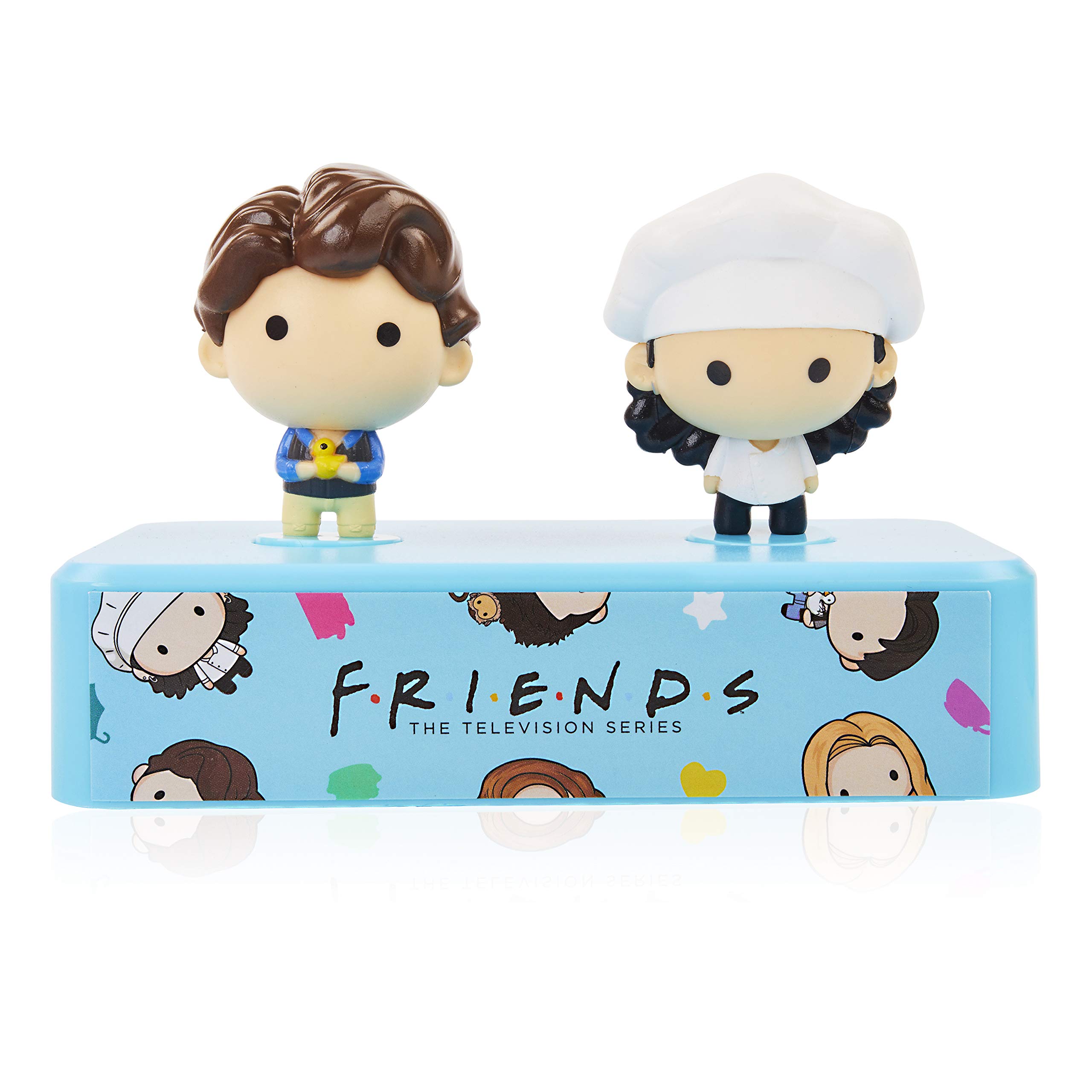 Wow! PODS Stuff Collection Desktop Twin Pack:- Chandler & Monica