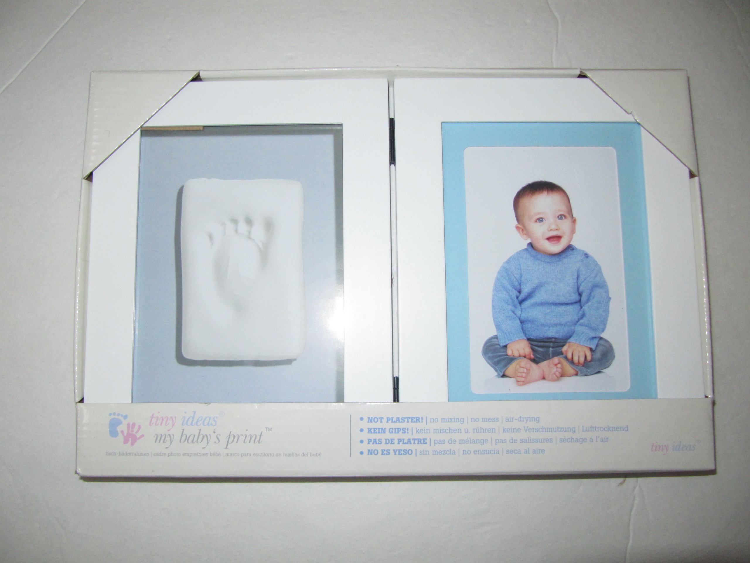 Tiny Ideas My Baby's Print Frame Set (White)