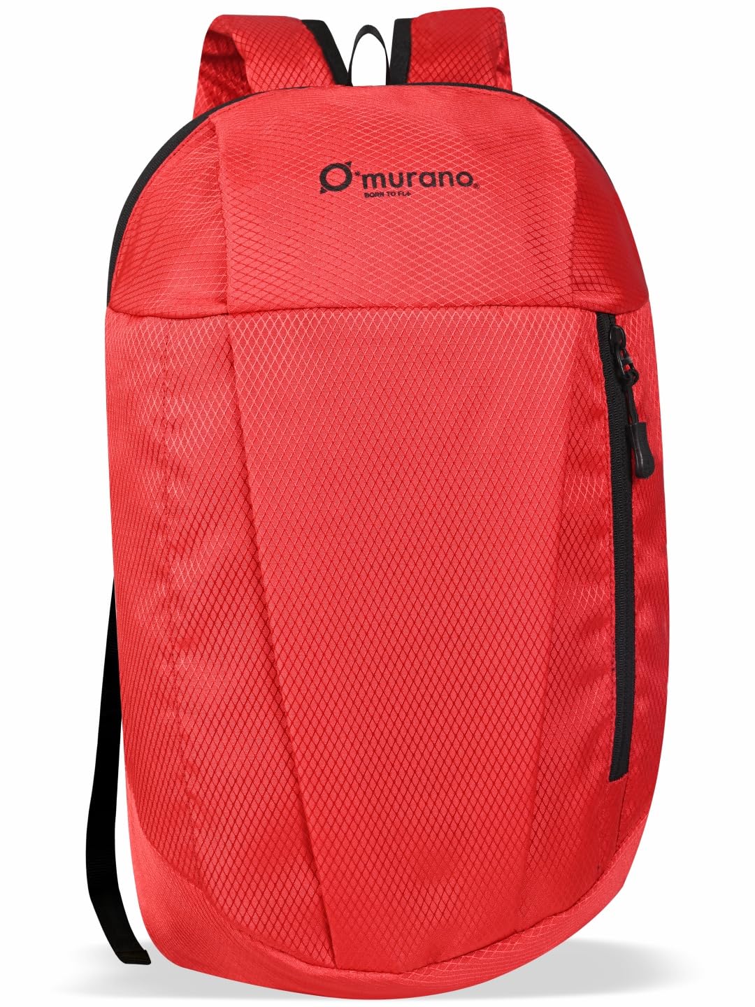 Murano Louis 10ltr Small Casual day backpack/Office Bag | Travel Bag | School Bag | College Bag | Versatile bag For Men & Women |For Girl & Boy (Red)