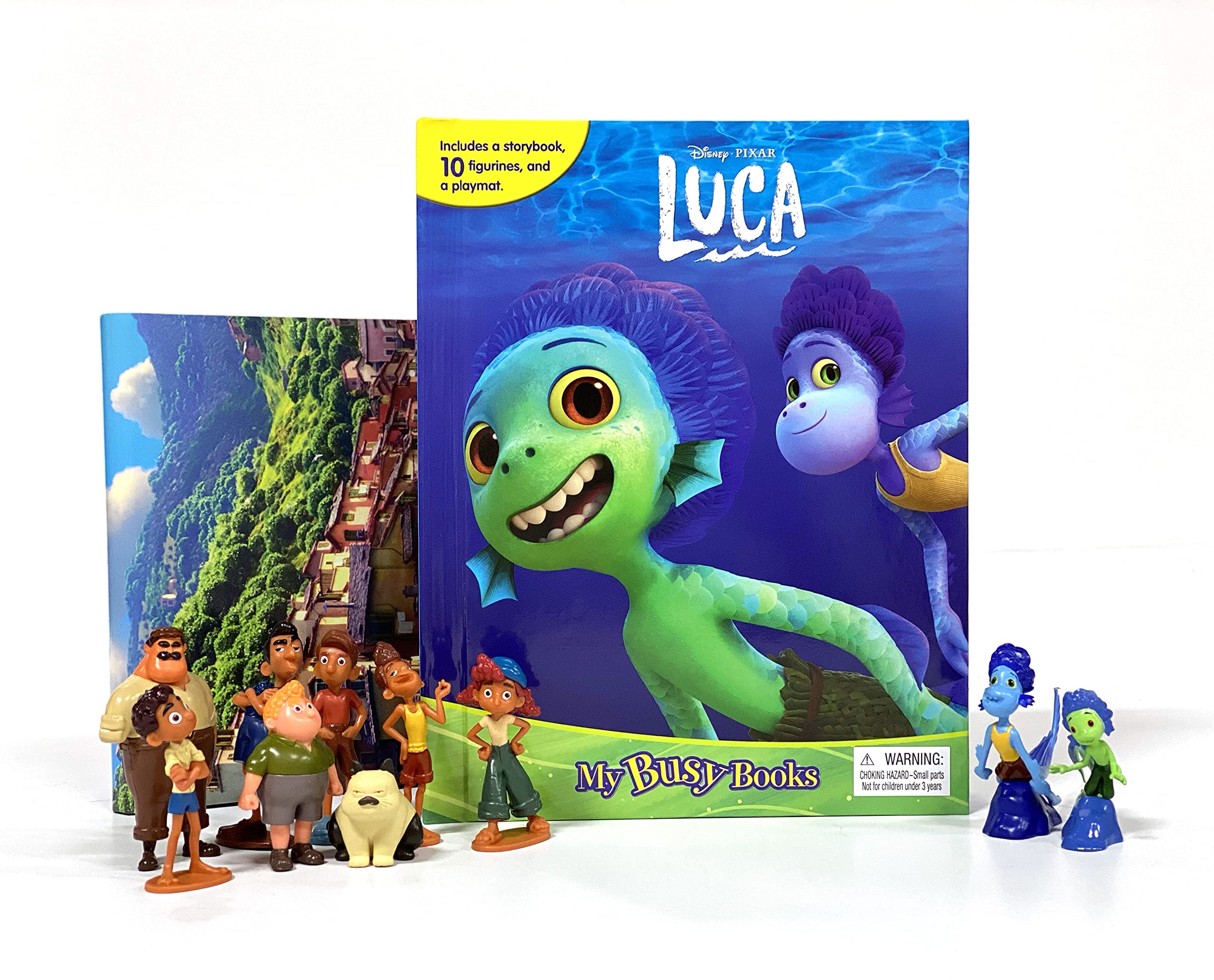 Phidal Publishing Inc. Disney/Pixar Luca My Busy Book Board book – Big Book, 1 July 2021