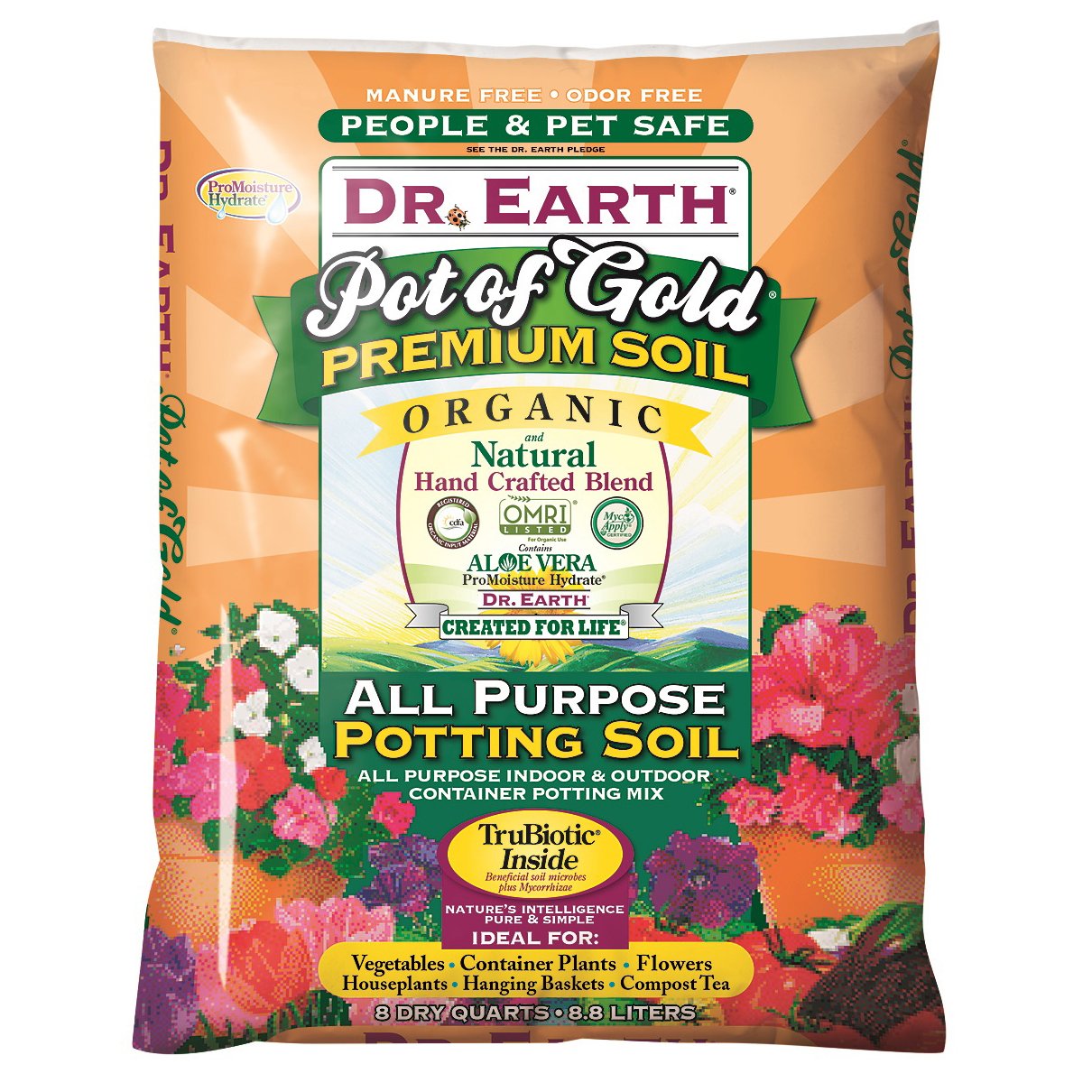 Dr. EarthALL PUR POTTING SOIL 8QT