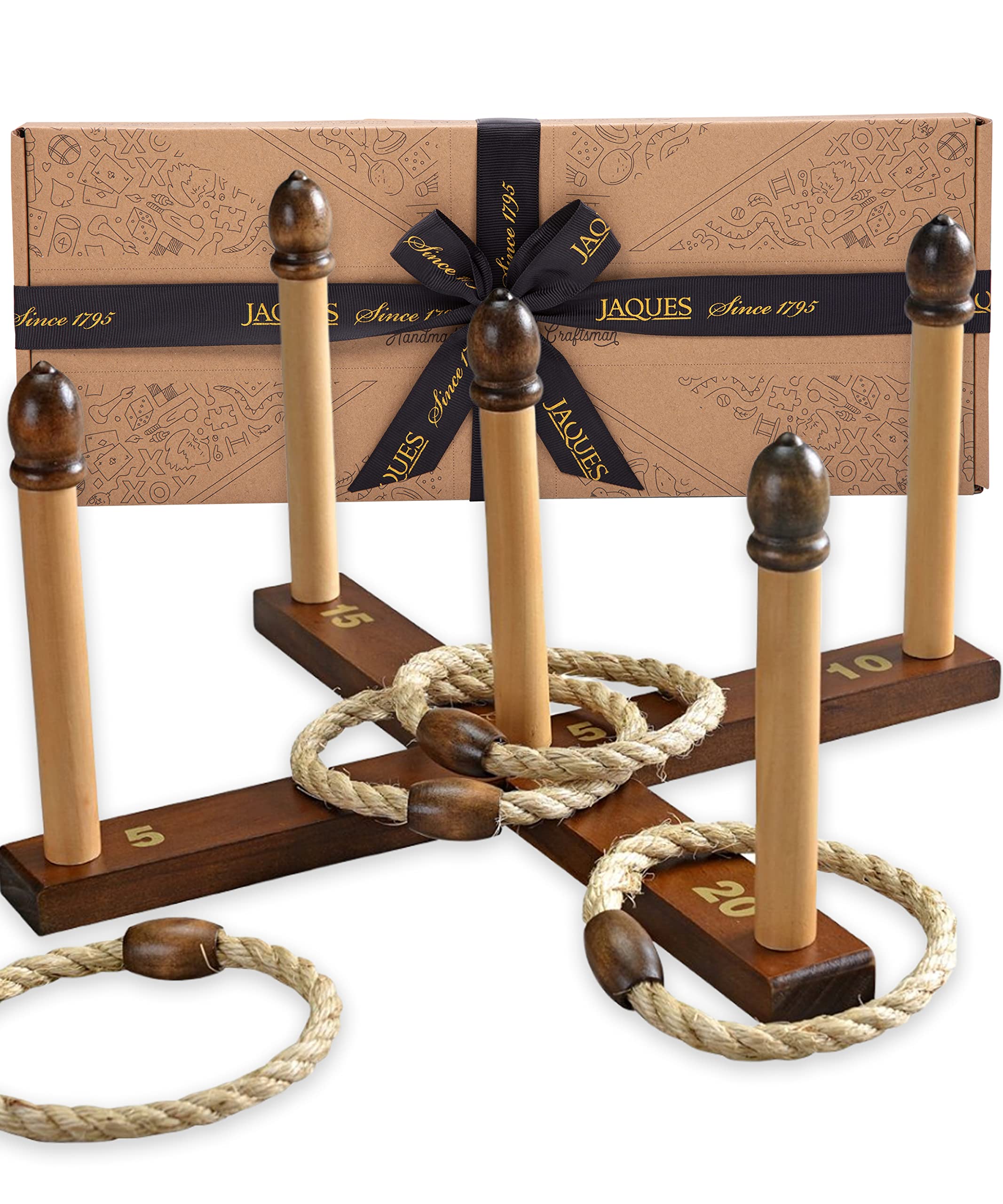 Jaques of LondonQuoits - Original Compact Quoits - Luxury Quoits Set