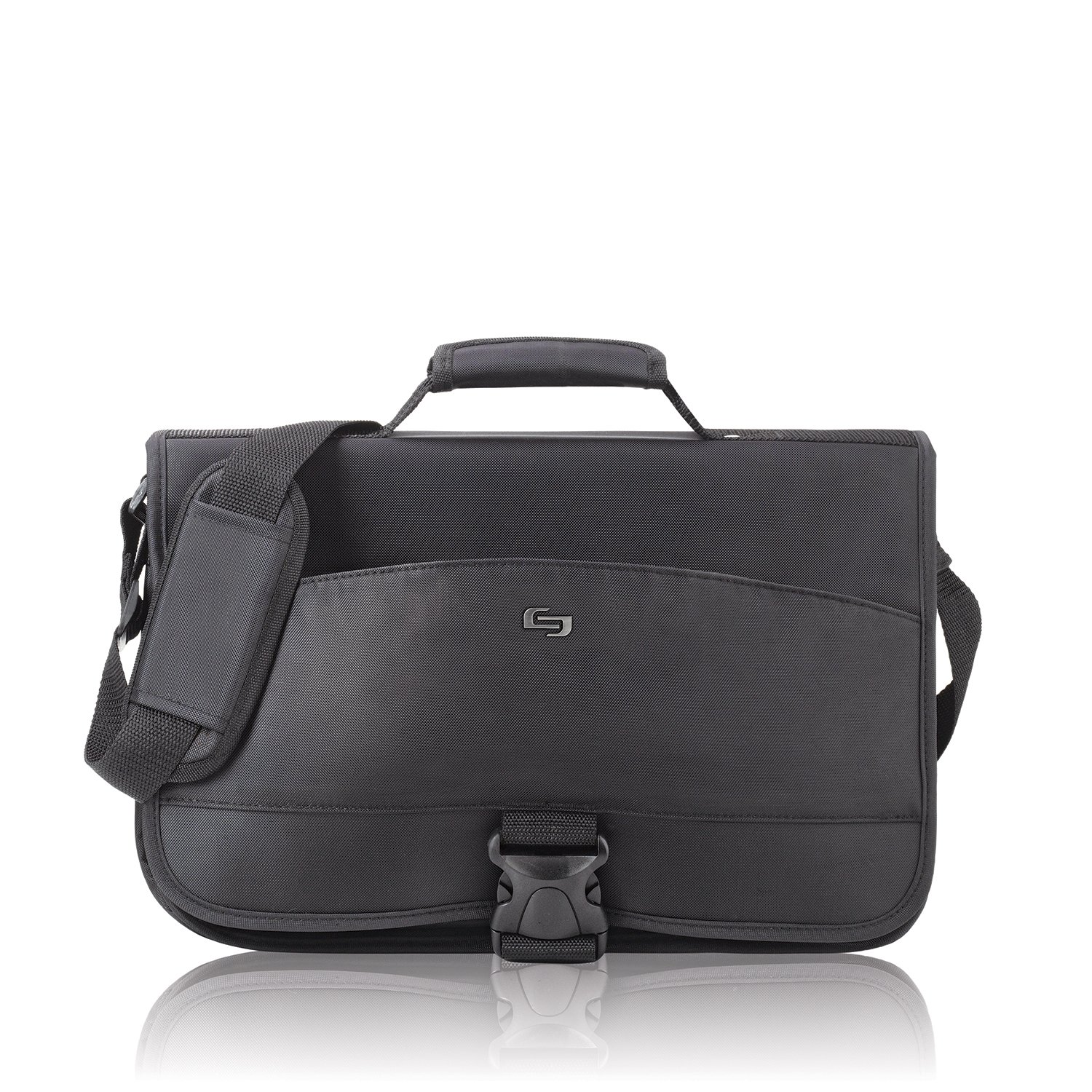 SOLO Conquer 15.6-Inch Expandable Laptop Messenger