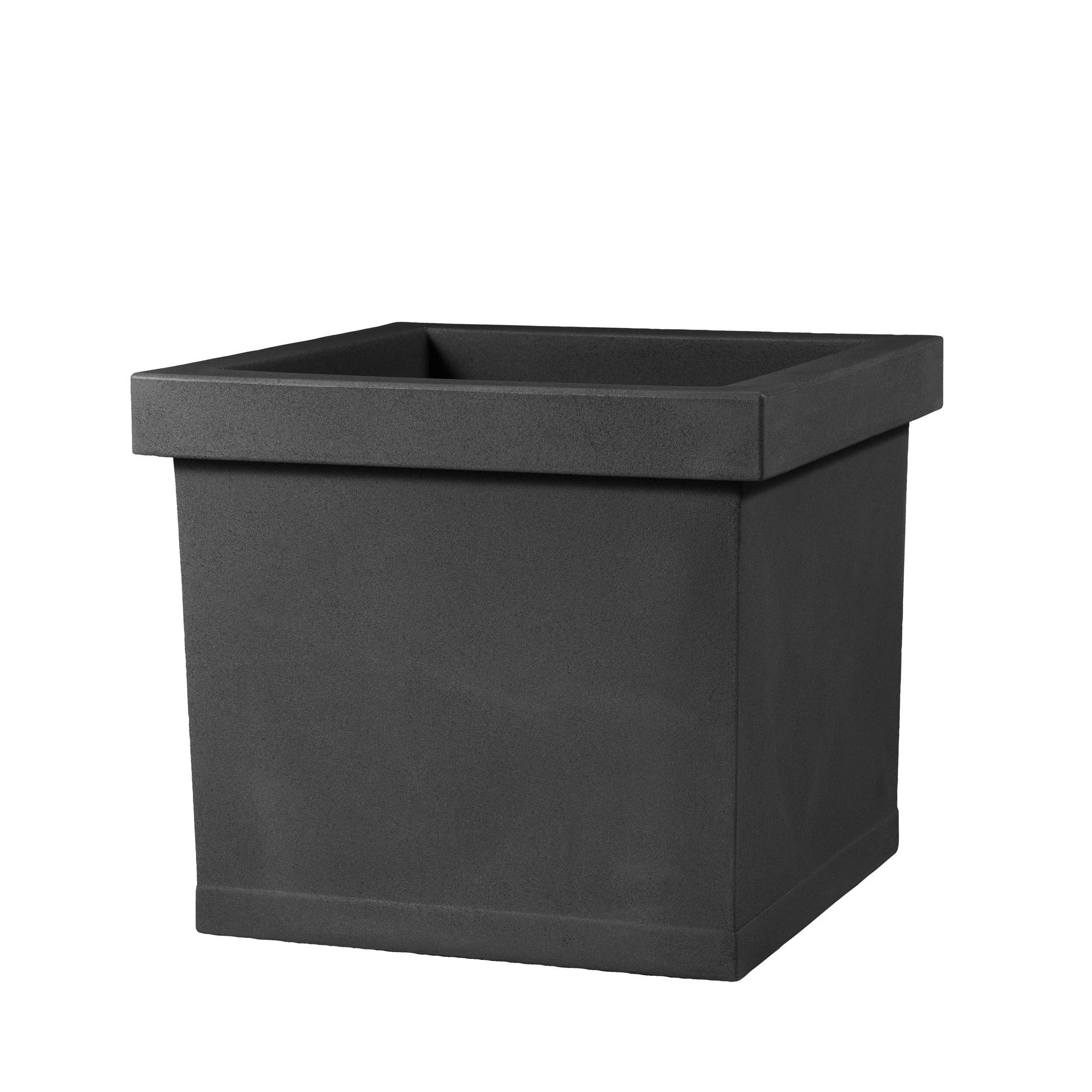 TeraplastPlanter, 100% Plastic, Anthracite, 40 cm