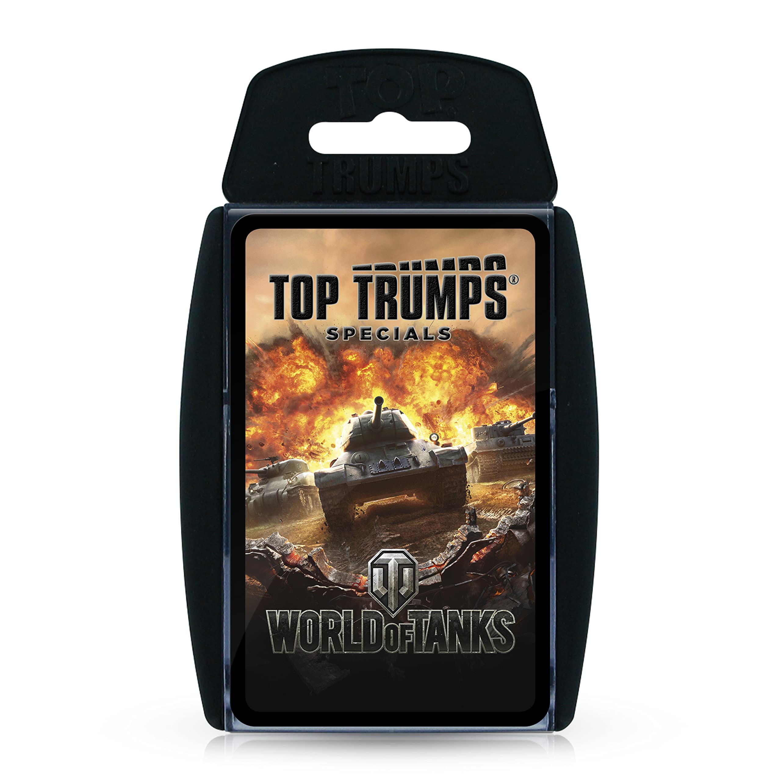 Top Trumps Card Game World of Tanks - Family Games for Kids and Adults - Learning Games - Kids Card Games for 2 Players and More - Kid War Games - Card Wars - for 6 Plus Kids