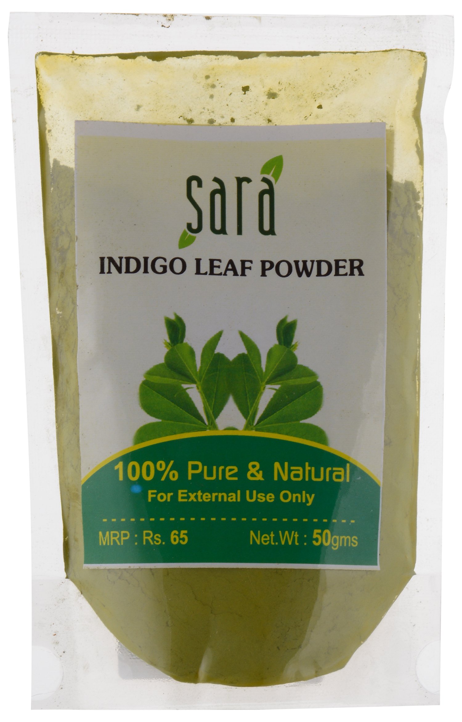 Sara Indigo Leaf Powder, 50 gm