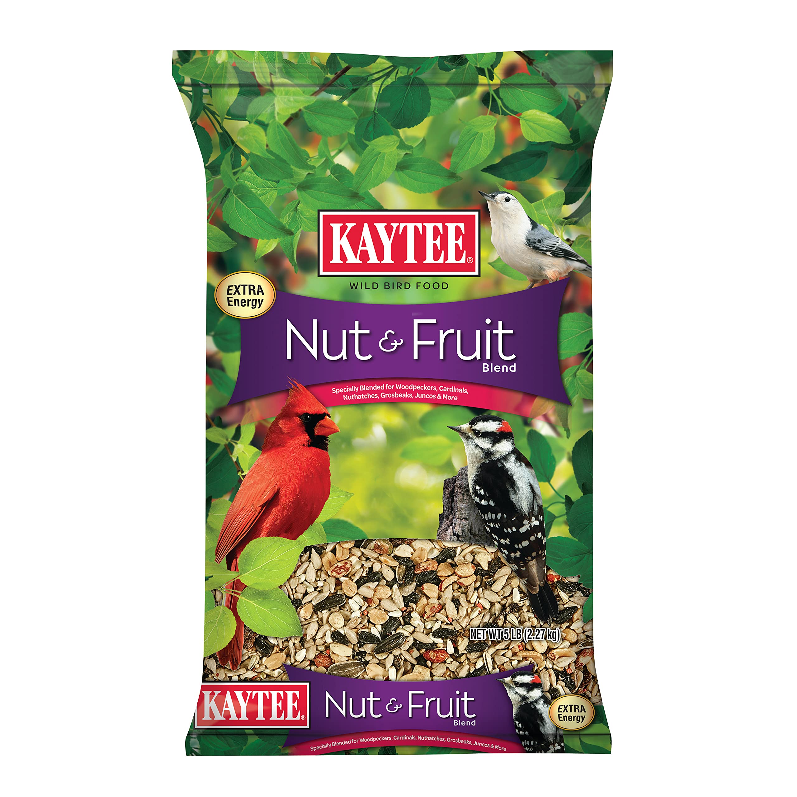 Kaytee Fruit Nut Blend Pet Food, 5 lb