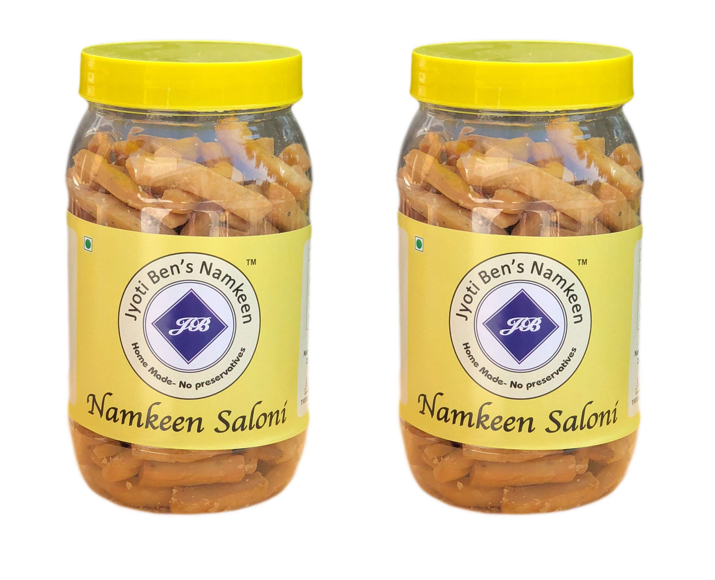 Jyoti Ben's Namkeen - Gujrati Namkeen (Saloni) Pack of 2