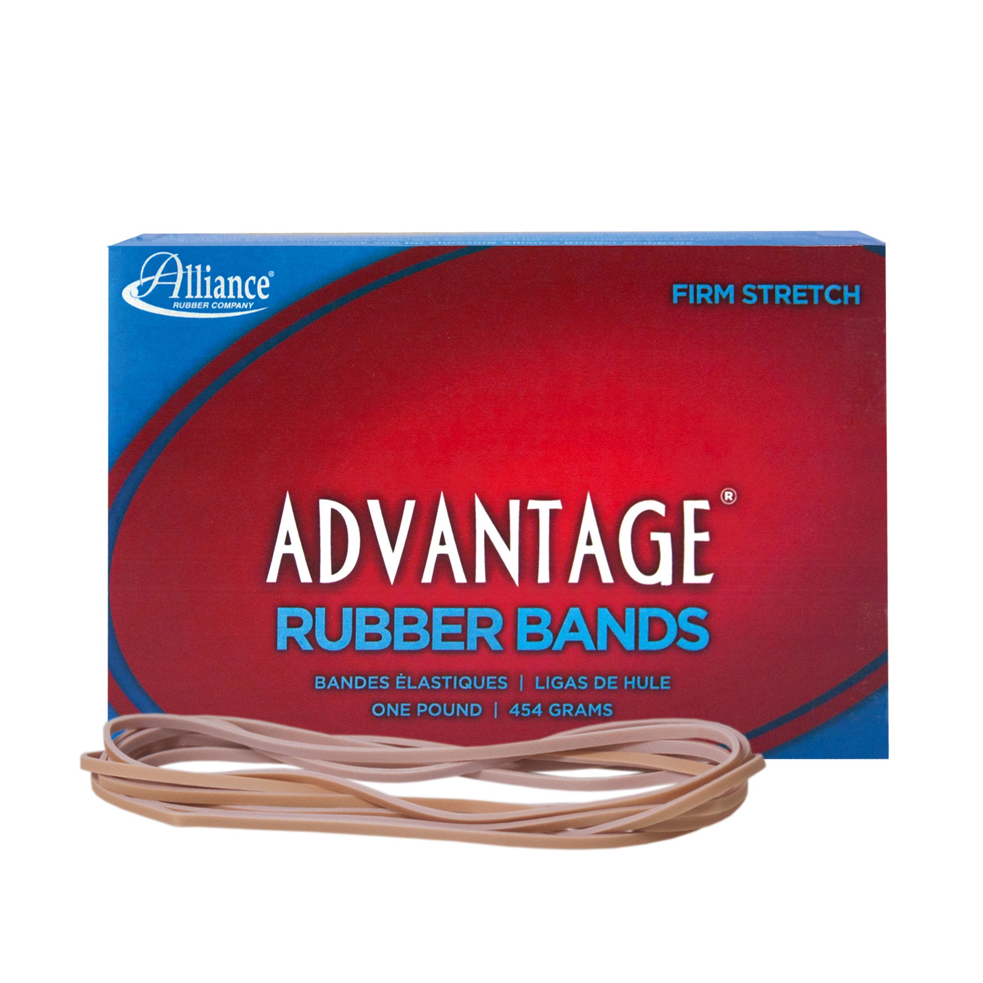 AllianceRubber ALL27405 Rubber Bands- Size 117B- 1 lb.- 7in.x.13in.- Natural