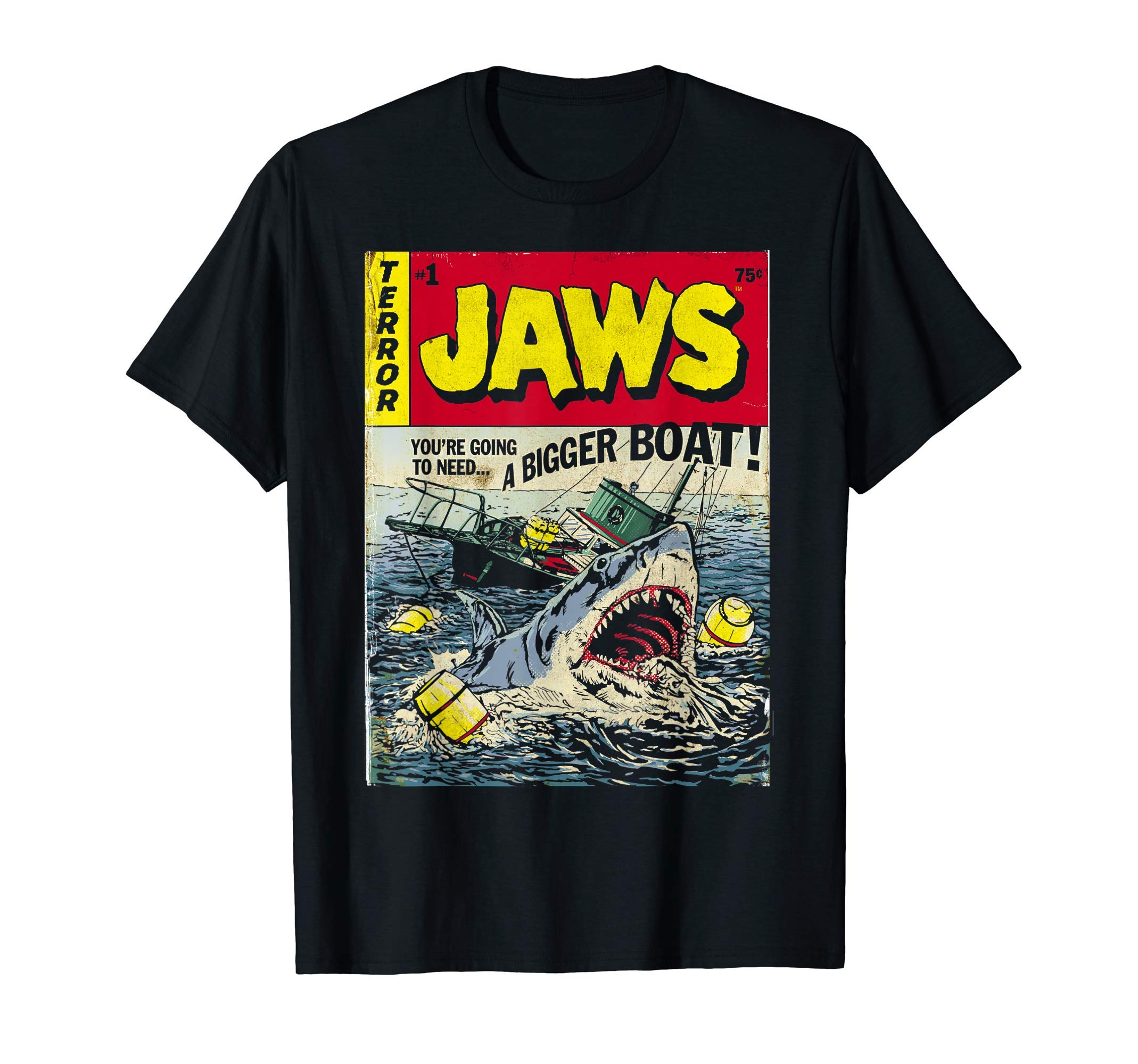 JAWSPulp Attack Comic Cover Short Sleeve T-Shirt