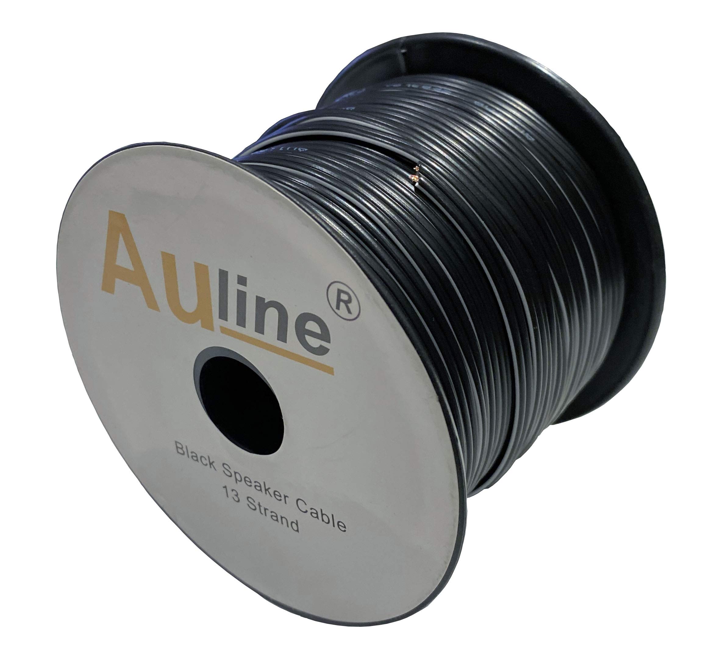 30m of Auline Speaker Cable 13 Strand for Surround Sound Hifi Car Audio System (Black)