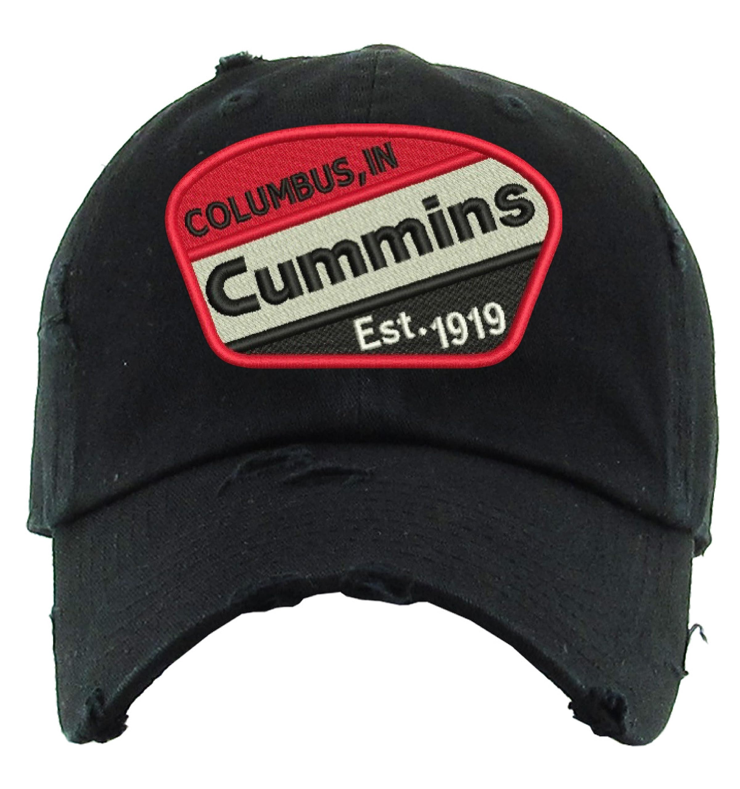 Dad Hat Cummins Engines Vintage Car Lovers Distressed Cap