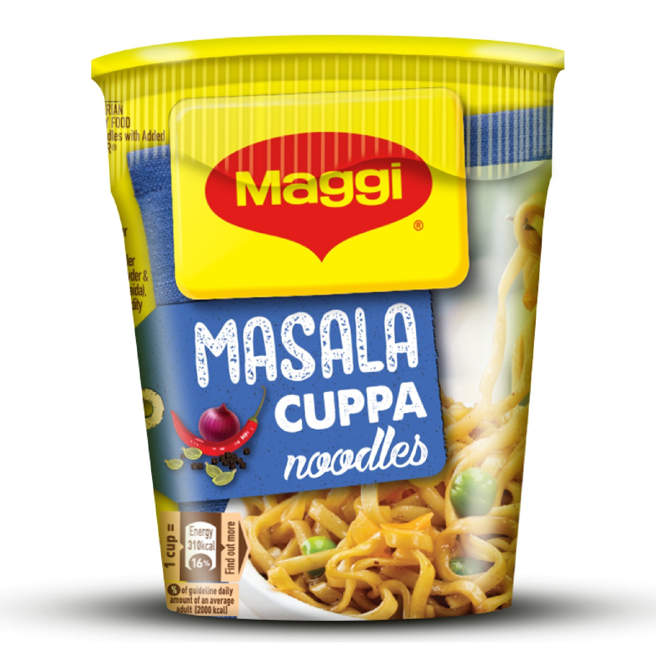 MaggiCuppa Mania Insta - Noodles Masala Yo! 70gms(5pk)