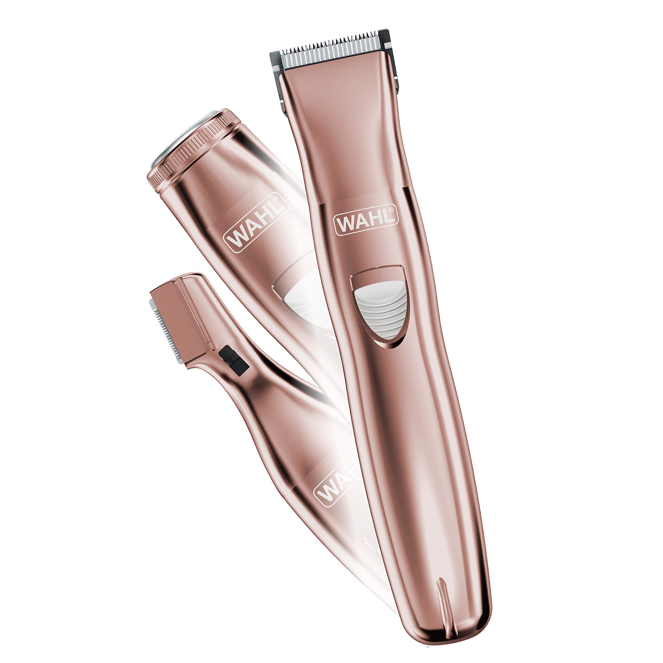 Wahl Pure Confidence Rechargeable Electric Waterproof Trimmer, Shaver, Groomer for Women - Model 9865-2901