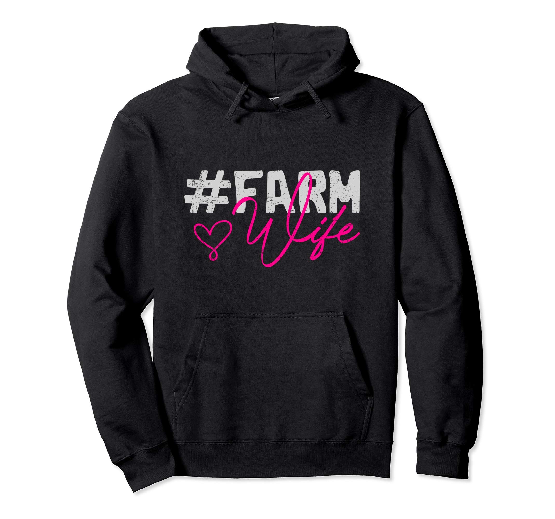 Farmers Wife Women Gift Farming Farmer Pullover Hoodie