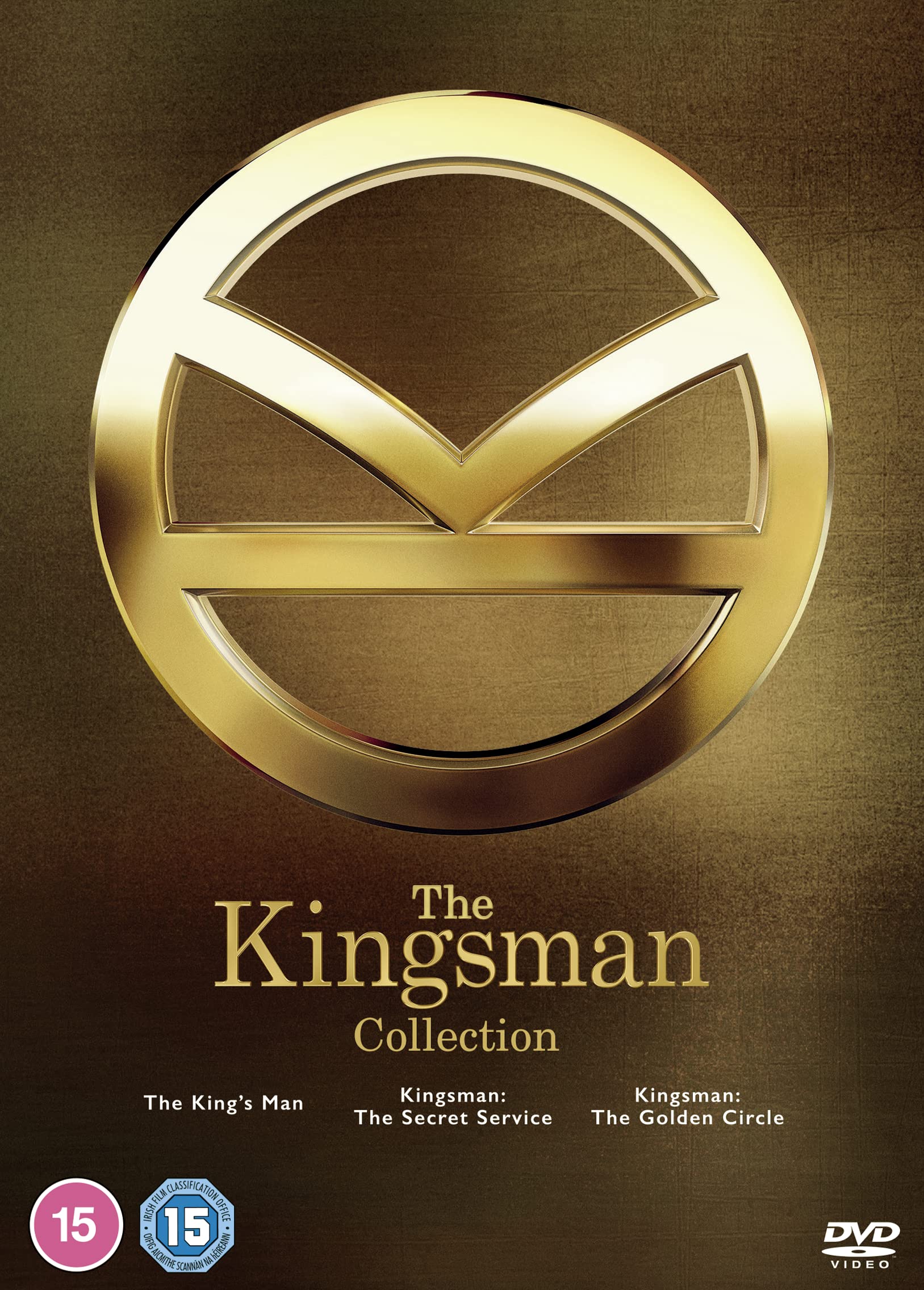 The Kingsman 1-3 Trilogy Box Set DVD