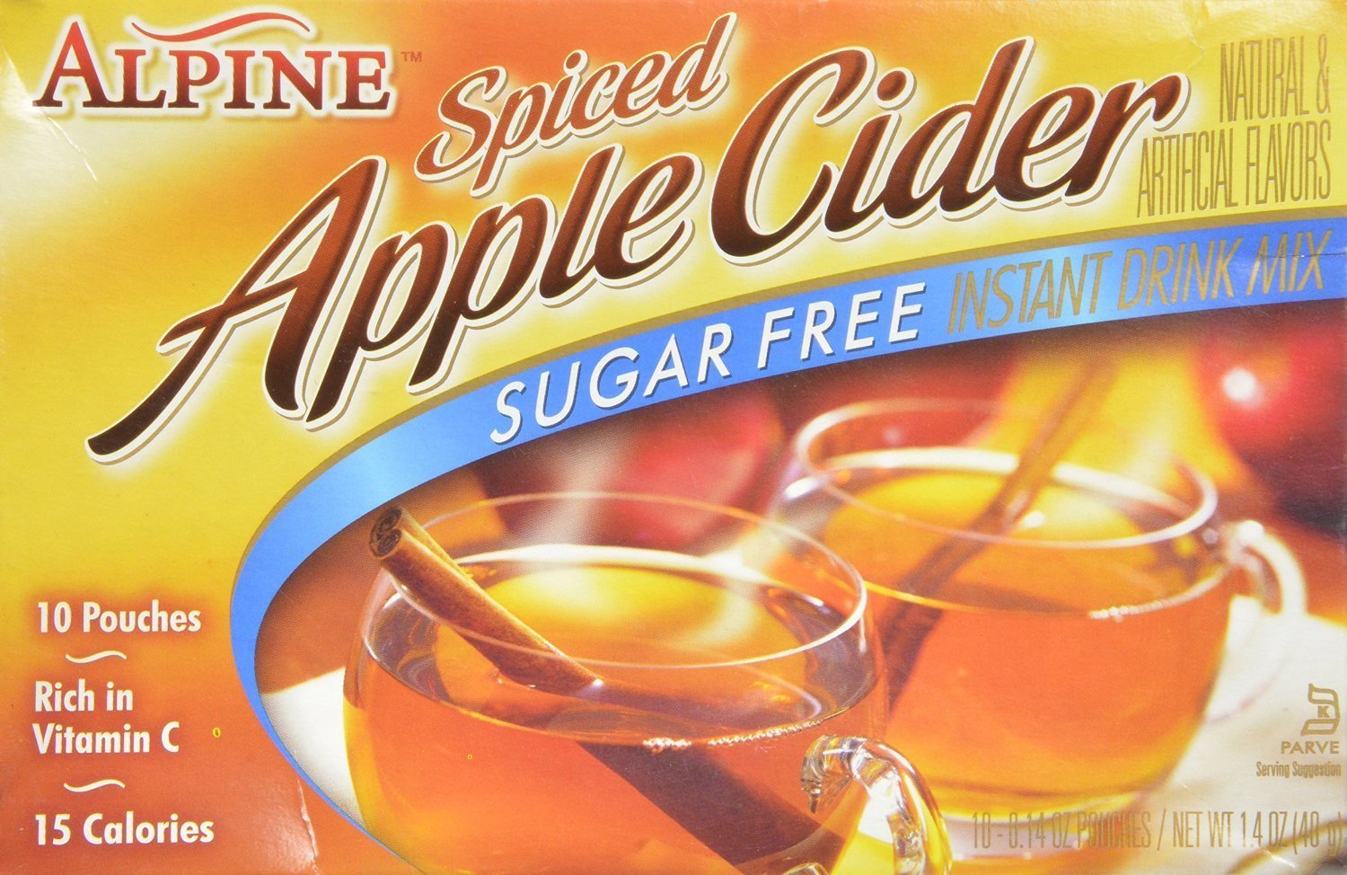 Alpine Sugar-Free Spiced Apple Cider Mix - Pack of 2