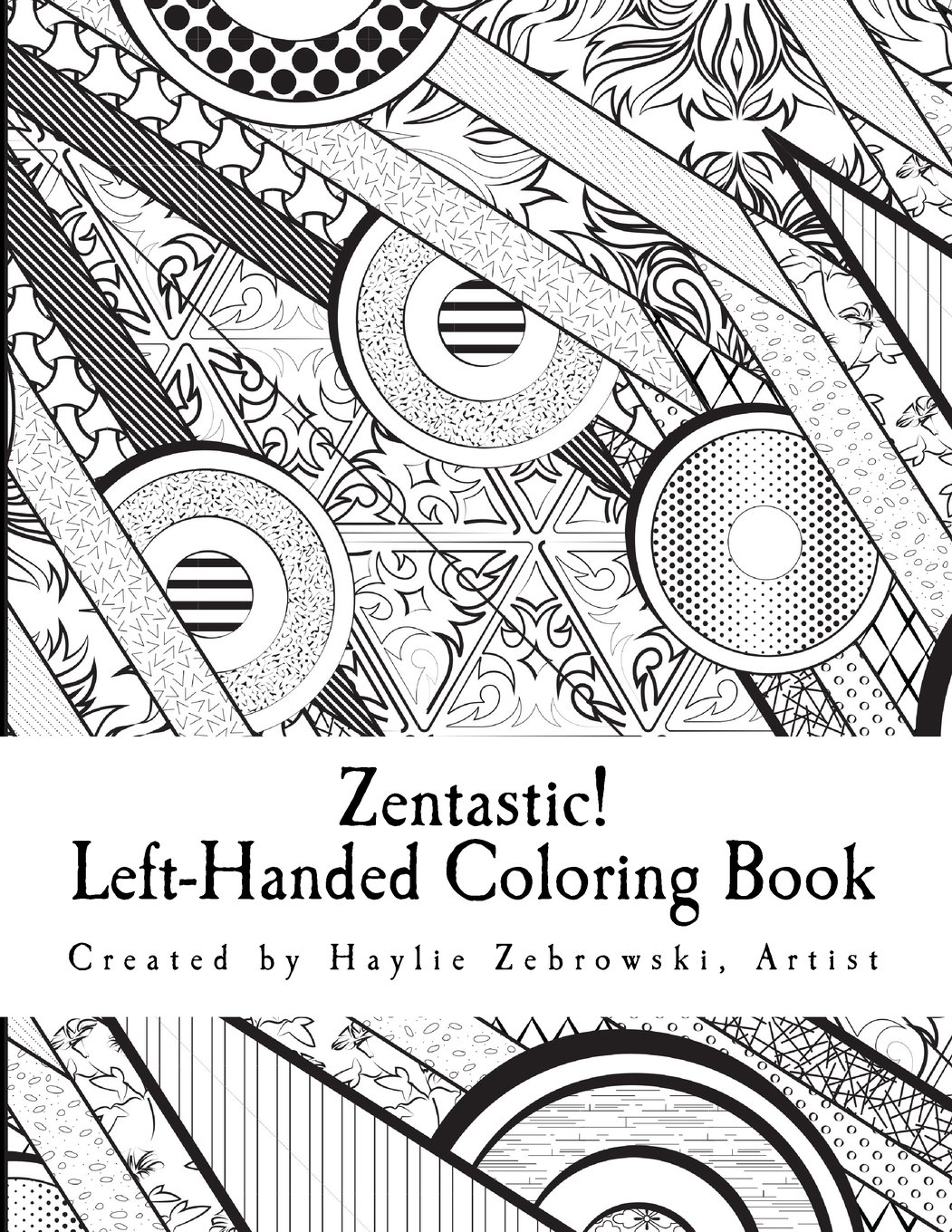 Zentastic!: Left-handed coloring book