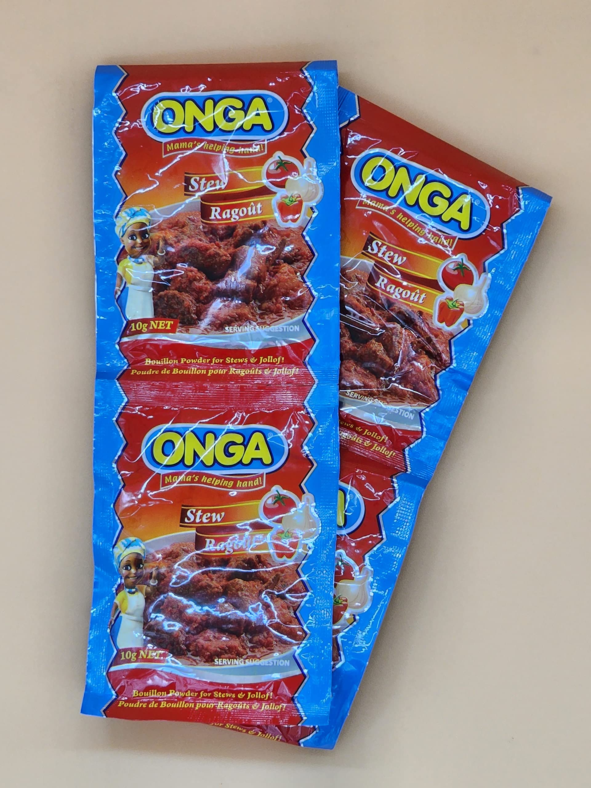 ONGABouillon Powder For Stews & Jollof,10g X 12