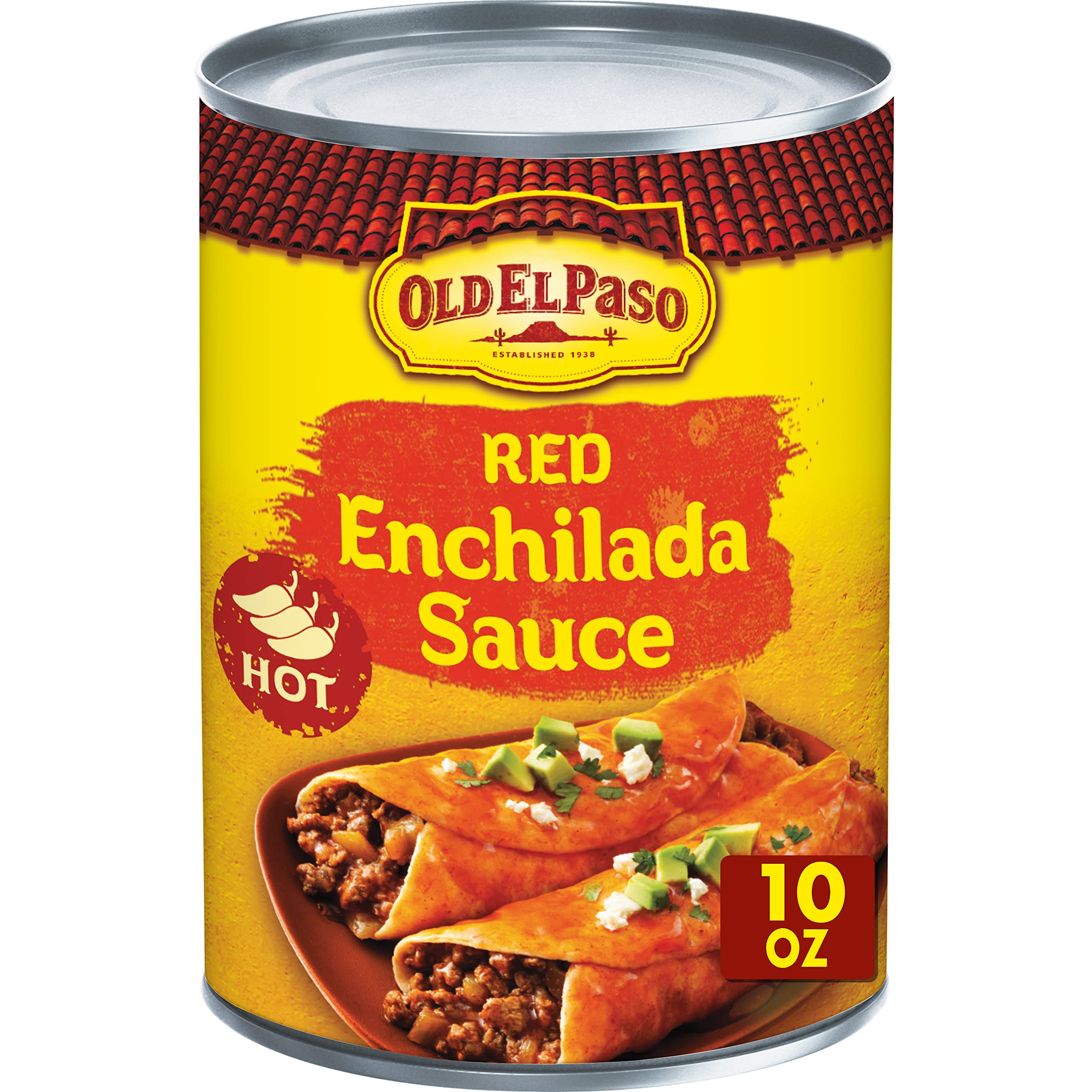 Old El Paso Hot Red Enchilada Sauce, 283 grams