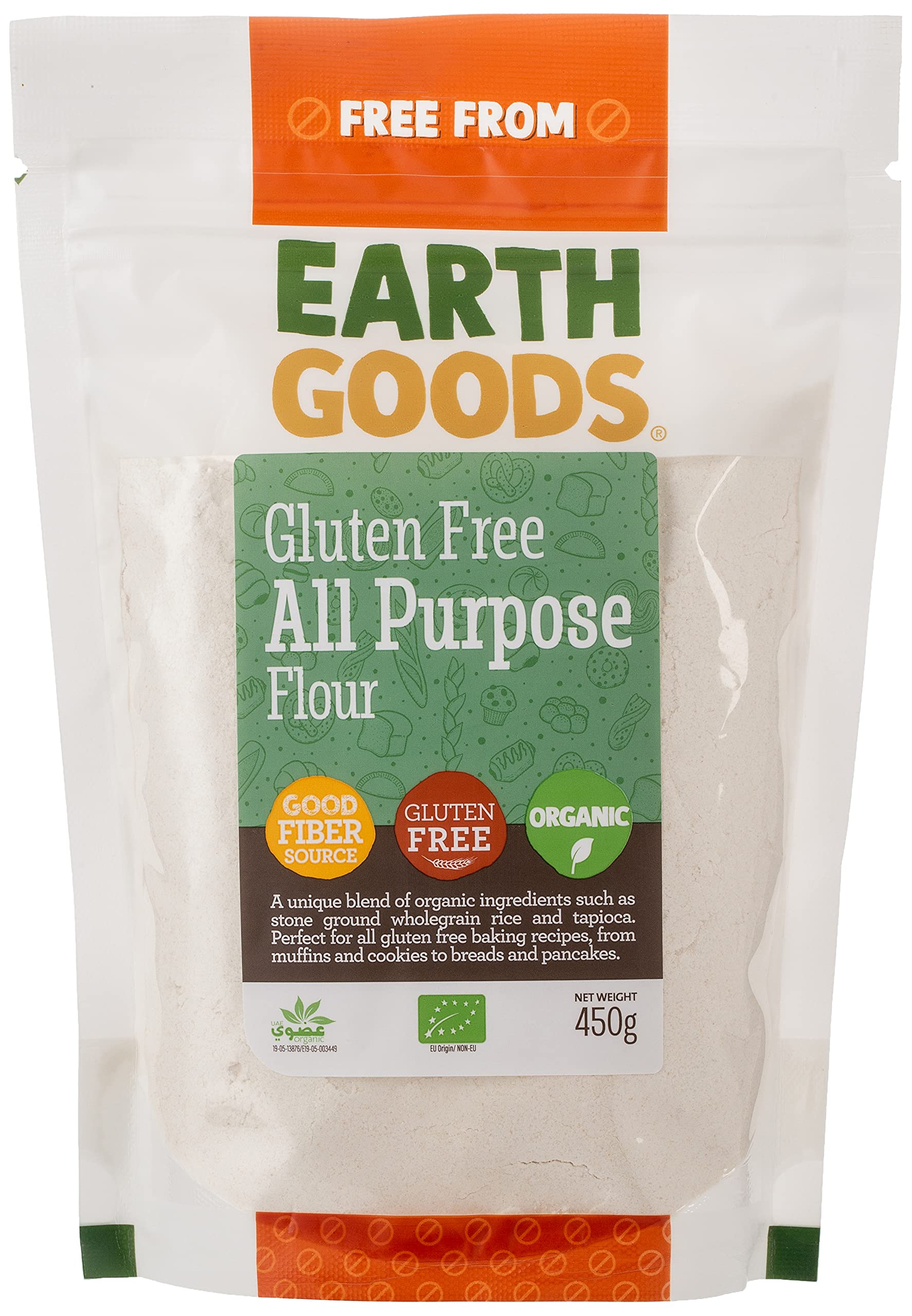 Earth Goods Organic All Purpose Flour GF 450g