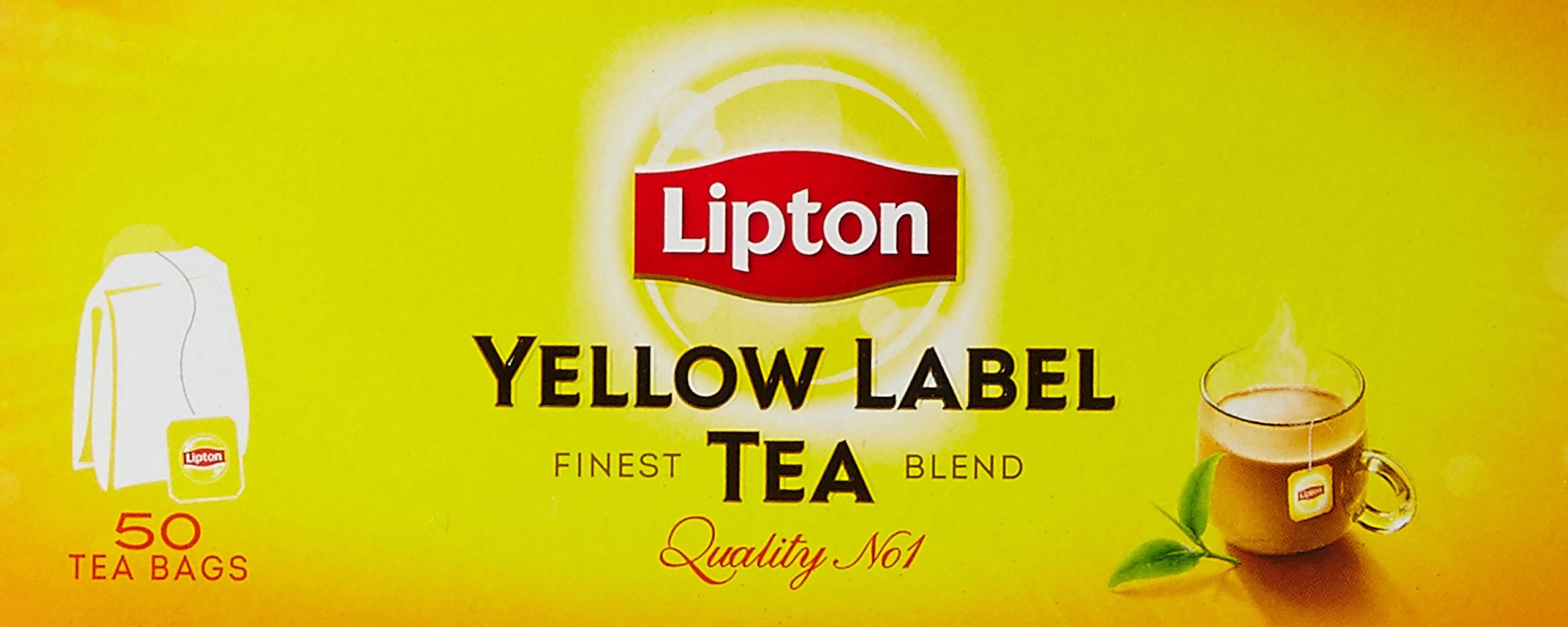 Lipton Yellow Label Tea Bags, 50 Pieces