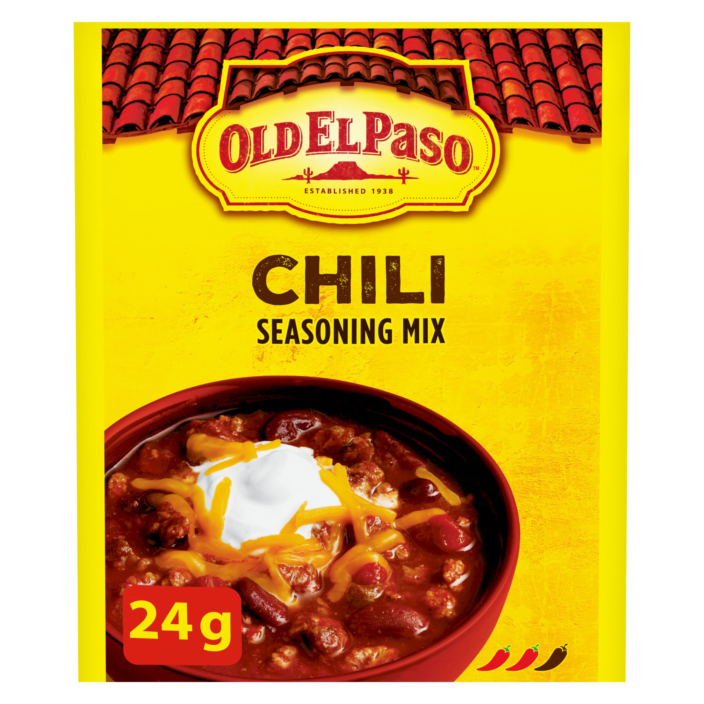 Old El Paso, Chili Seasoning Mix, 24g/0.8oz., Imported from Canada)