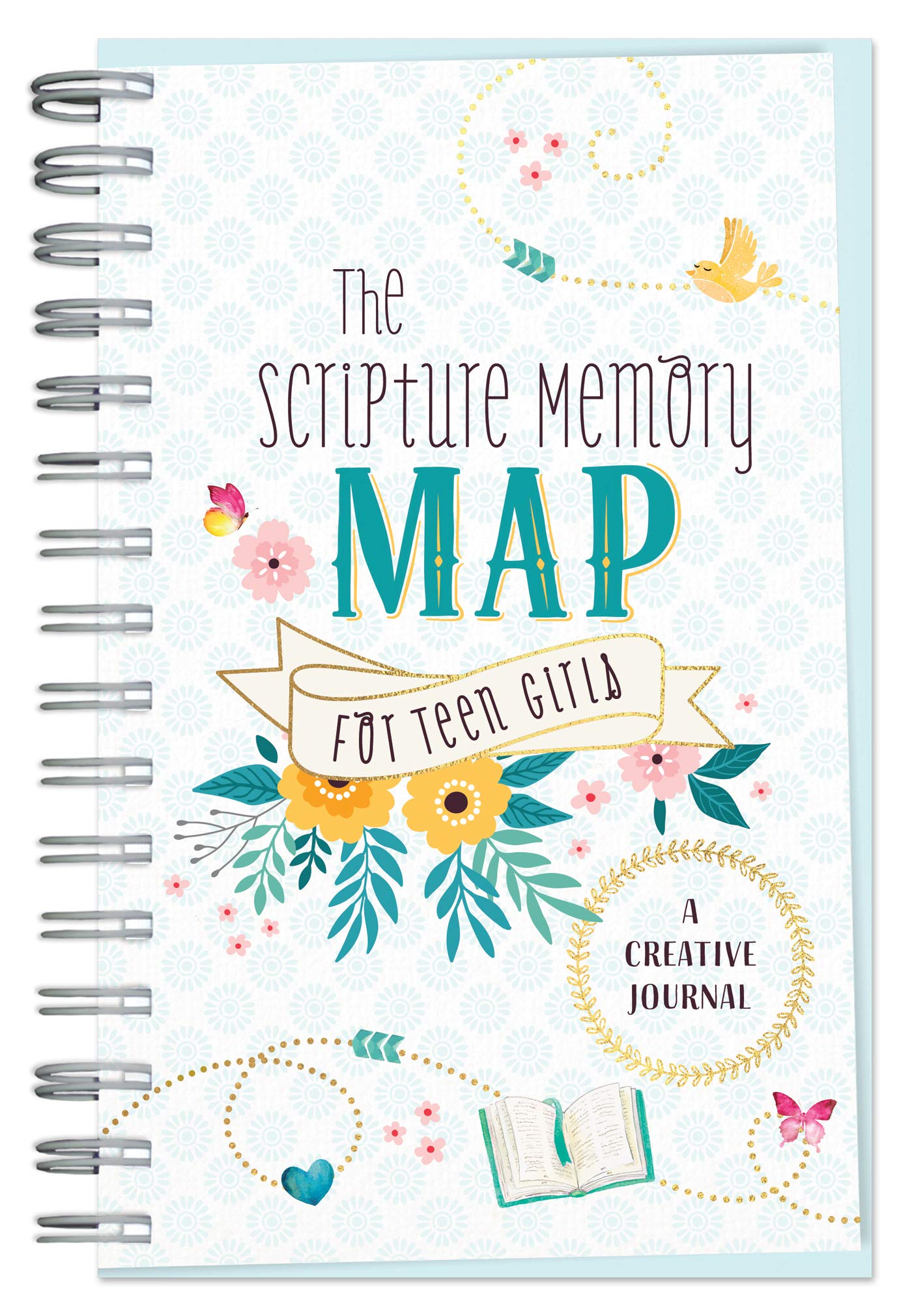 The Scripture Memory Map for Teen Girls: A Creative Journal (Faith Maps)