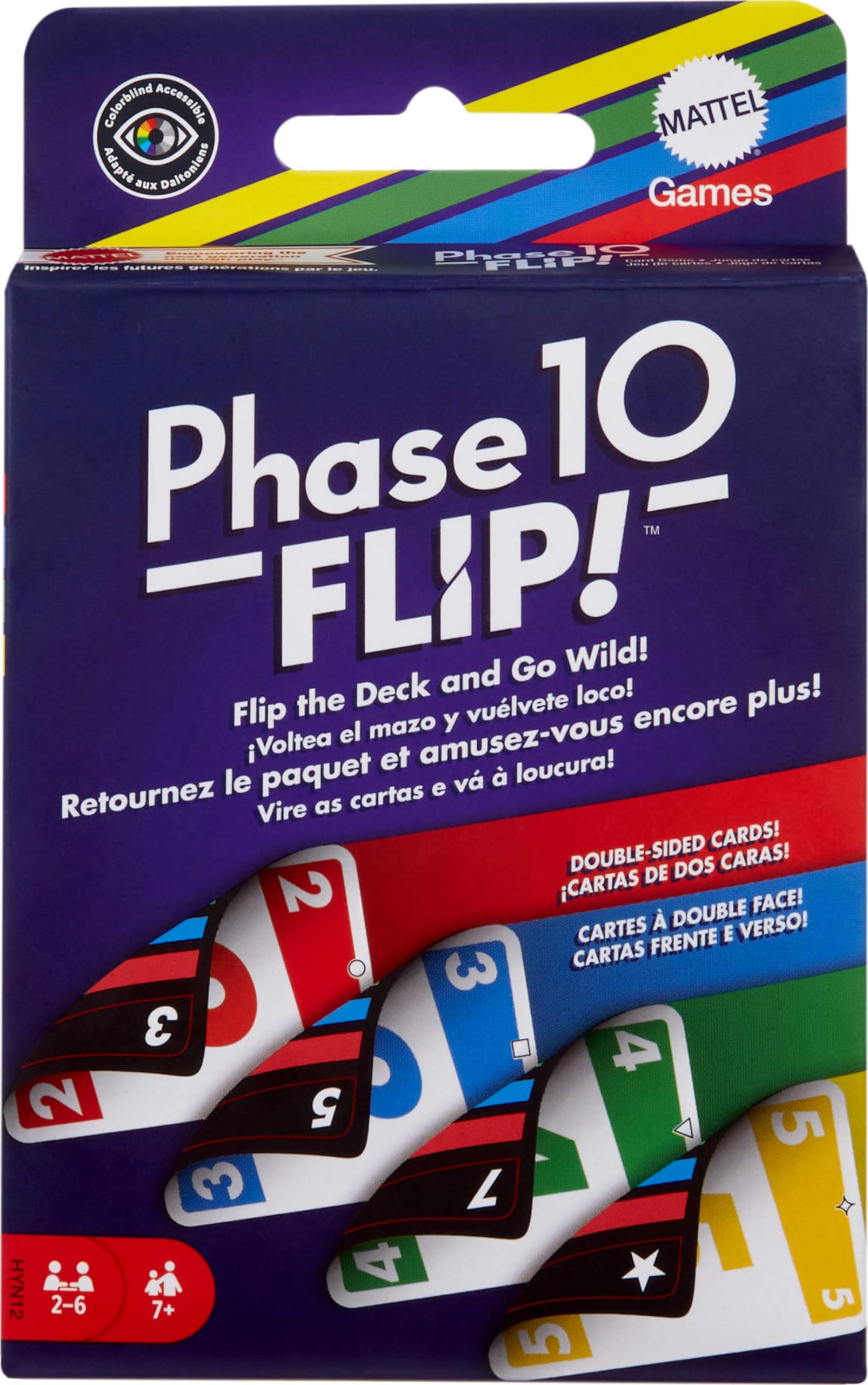 Mattel Games Phase 10 Flip!