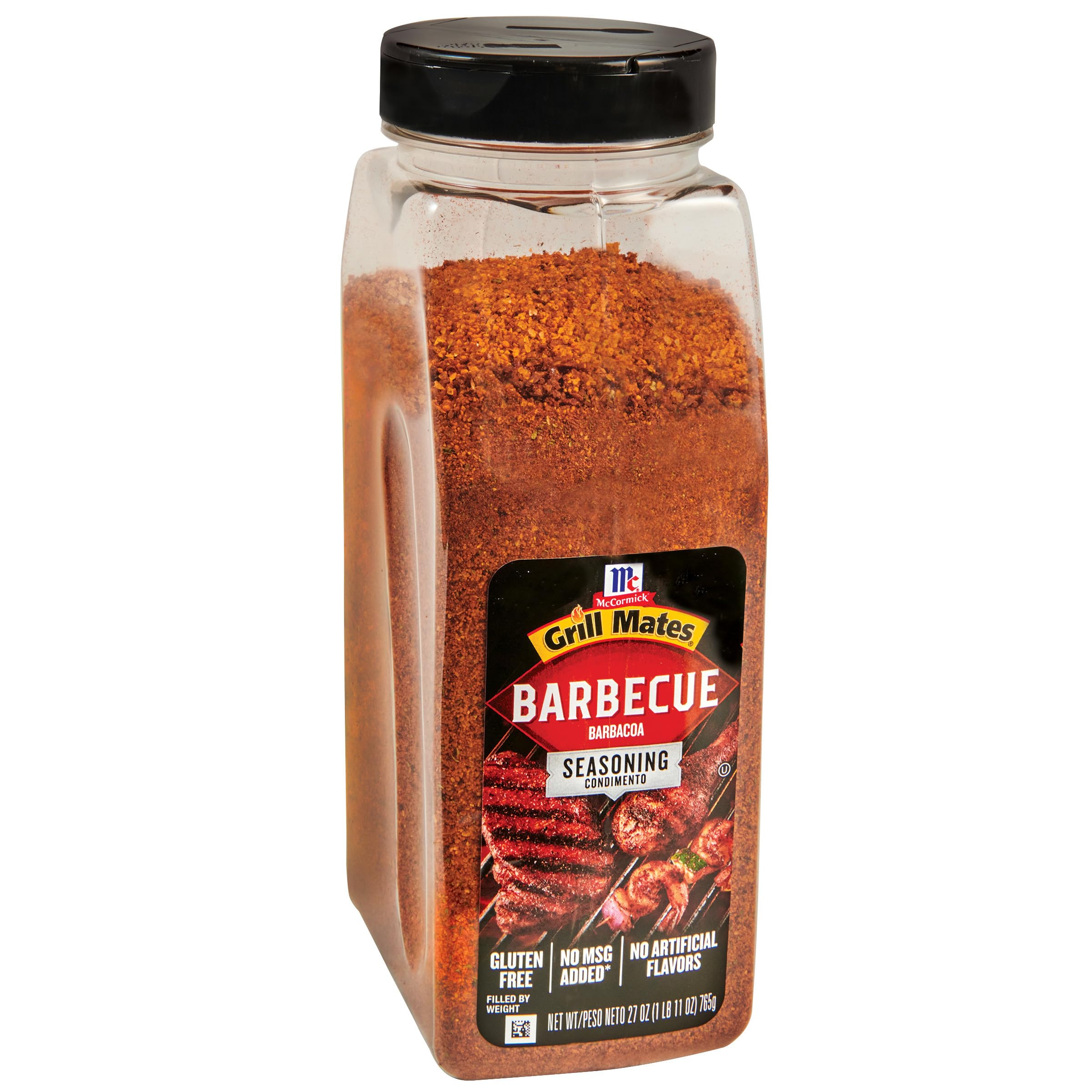 McCormick Grill Mates Barbecue Seasoning, 27 oz - One 27 Ounce Container of Barbecue Rub, Perfect for Proteins, Vegetables and Fruits