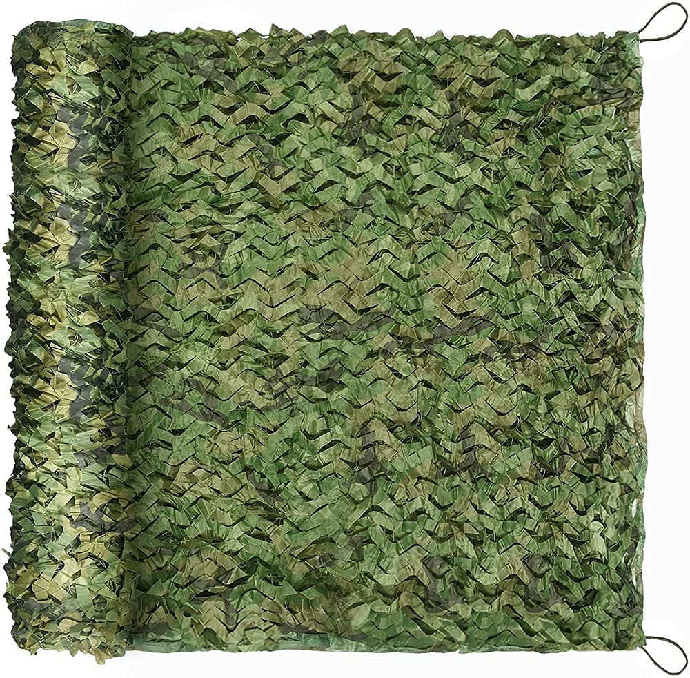 Namvo 3m X 5m Camo Camouflage Net, Woodland Netting Hunting Hide Army for Camping Hide Camo Birthday Party Themed Decoration