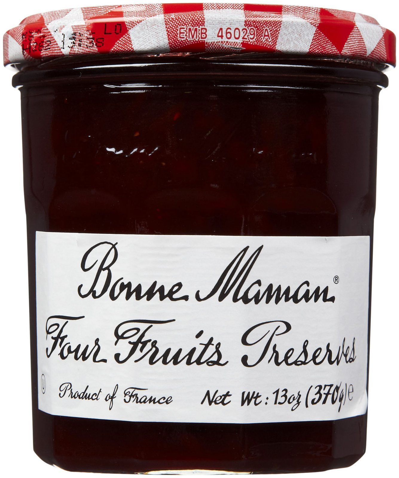 Bonne MamanPreserve, Four Fruit, 13-Ounce