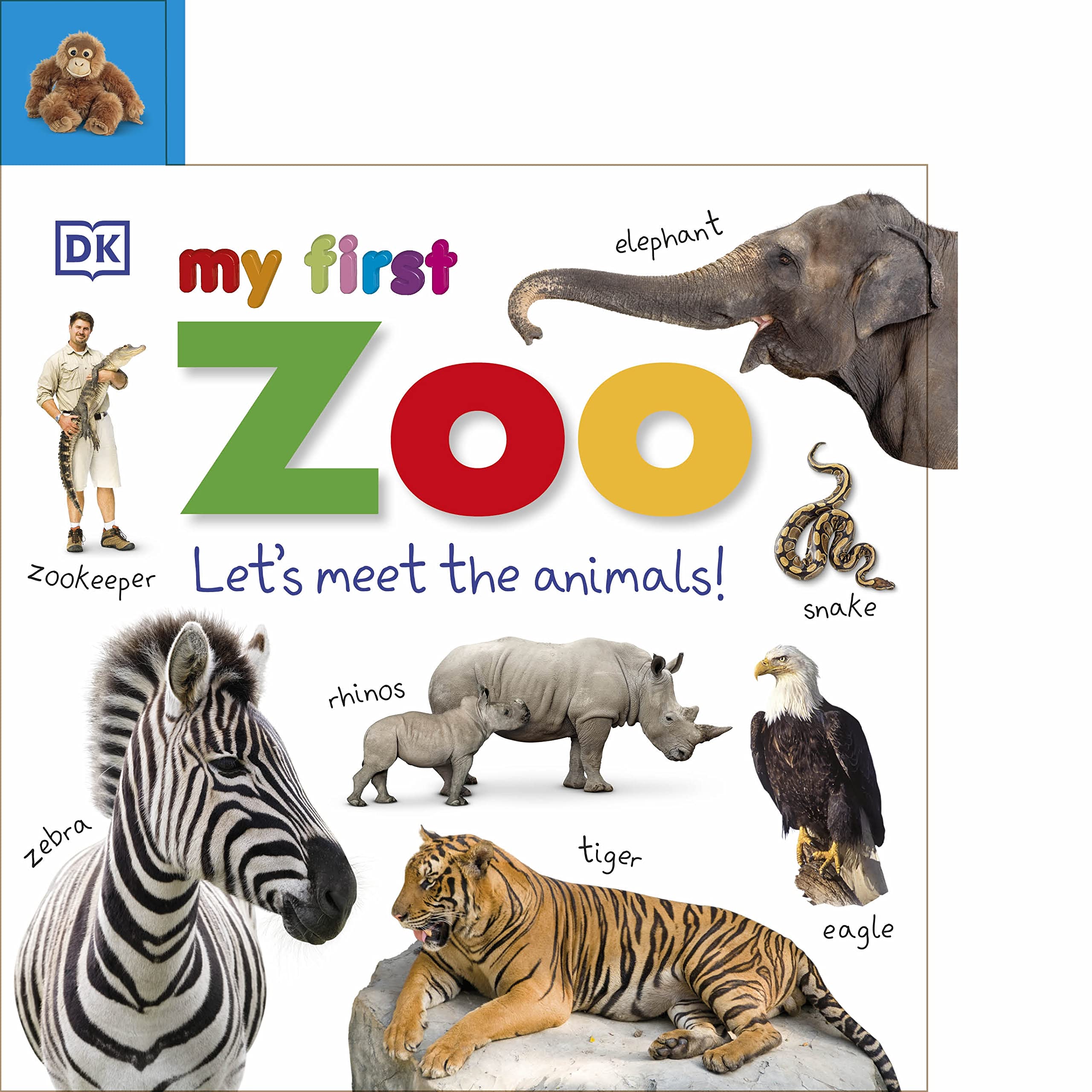 Tabbed Board Books: My First Zoo: Let's Meet the Animals! (My First Tabbed Board Book) Board book – Illustrated, April 19, 2016