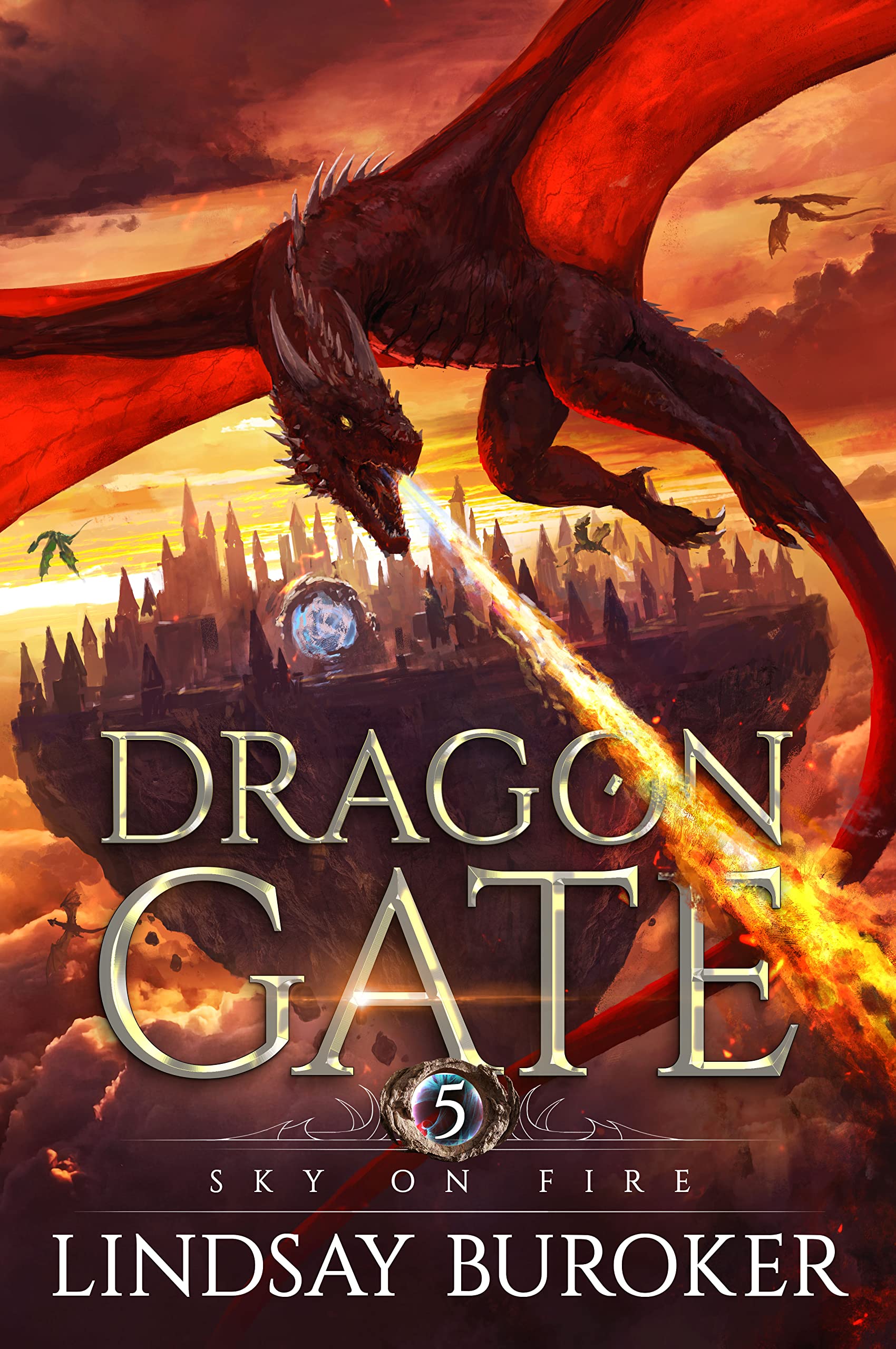 Sky on Fire (Dragon Gate Book 5)