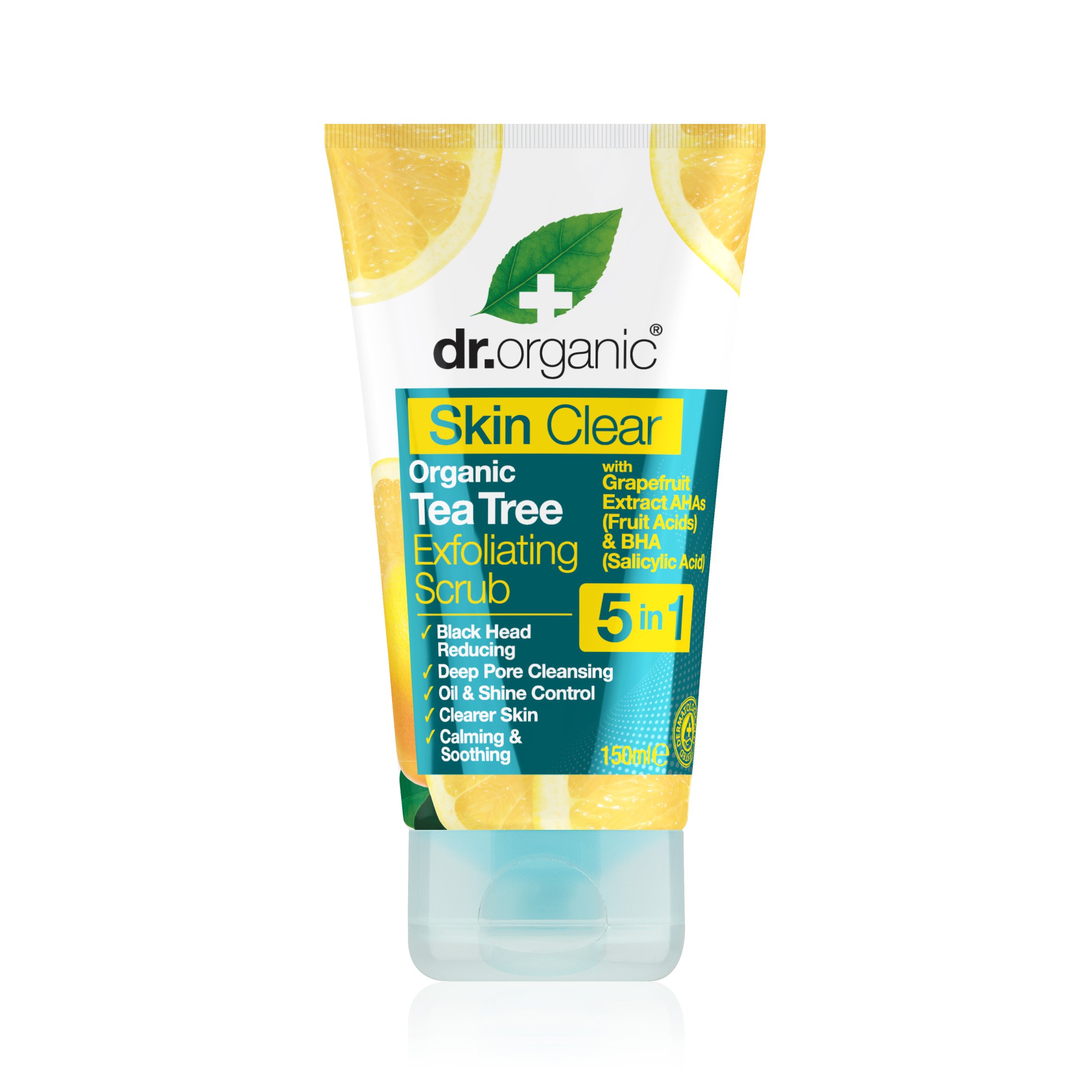 Dr Organic SkinClear Exfoliating Face Scrub 150ml