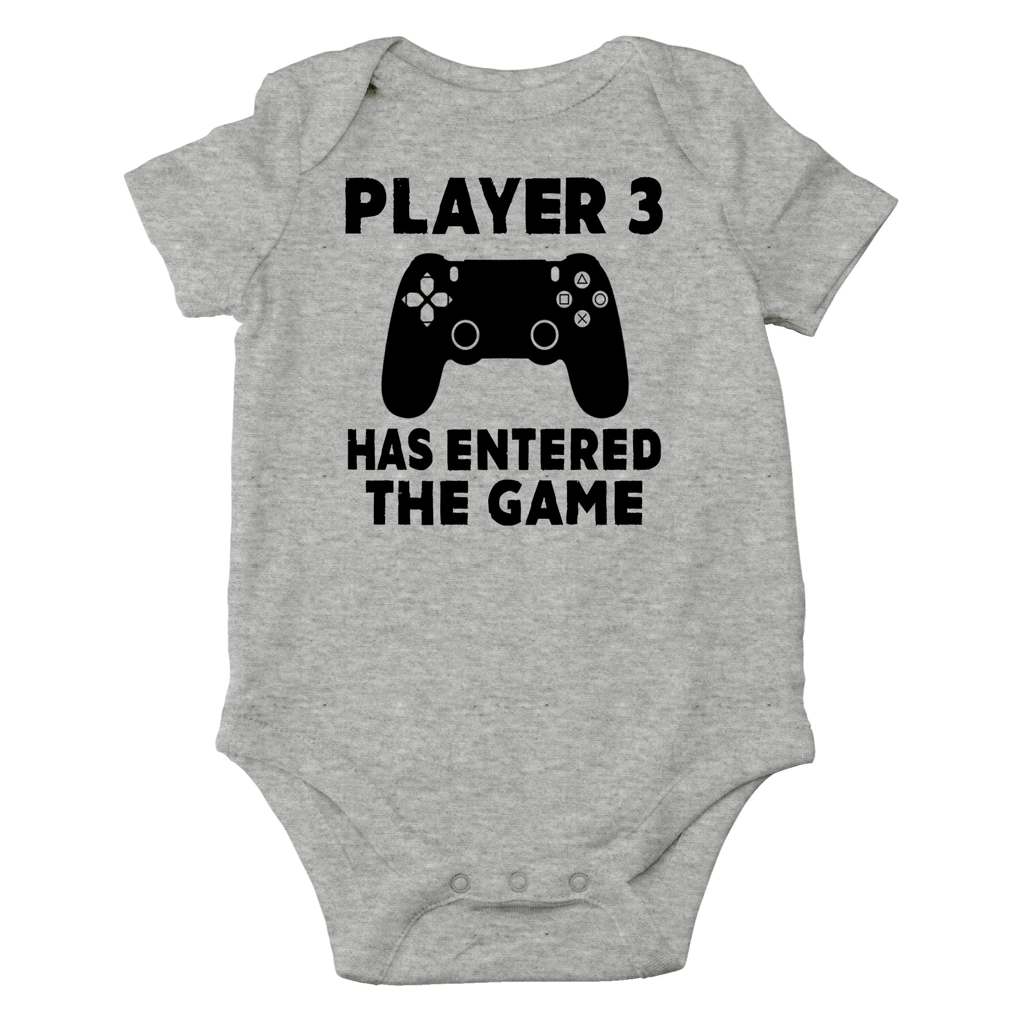 AW Fashions Player 3 Has Entered The Game - Future Gamer - Cute One-Piece Infant Baby Bodysuit