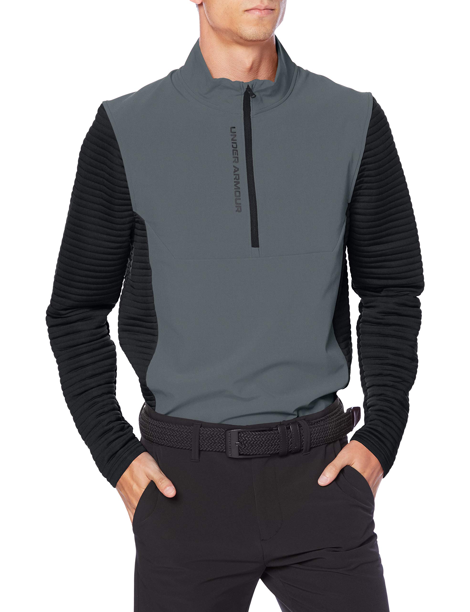 Mens Storm Evolution Daytona Half Zip Hybrid Golf Sweater