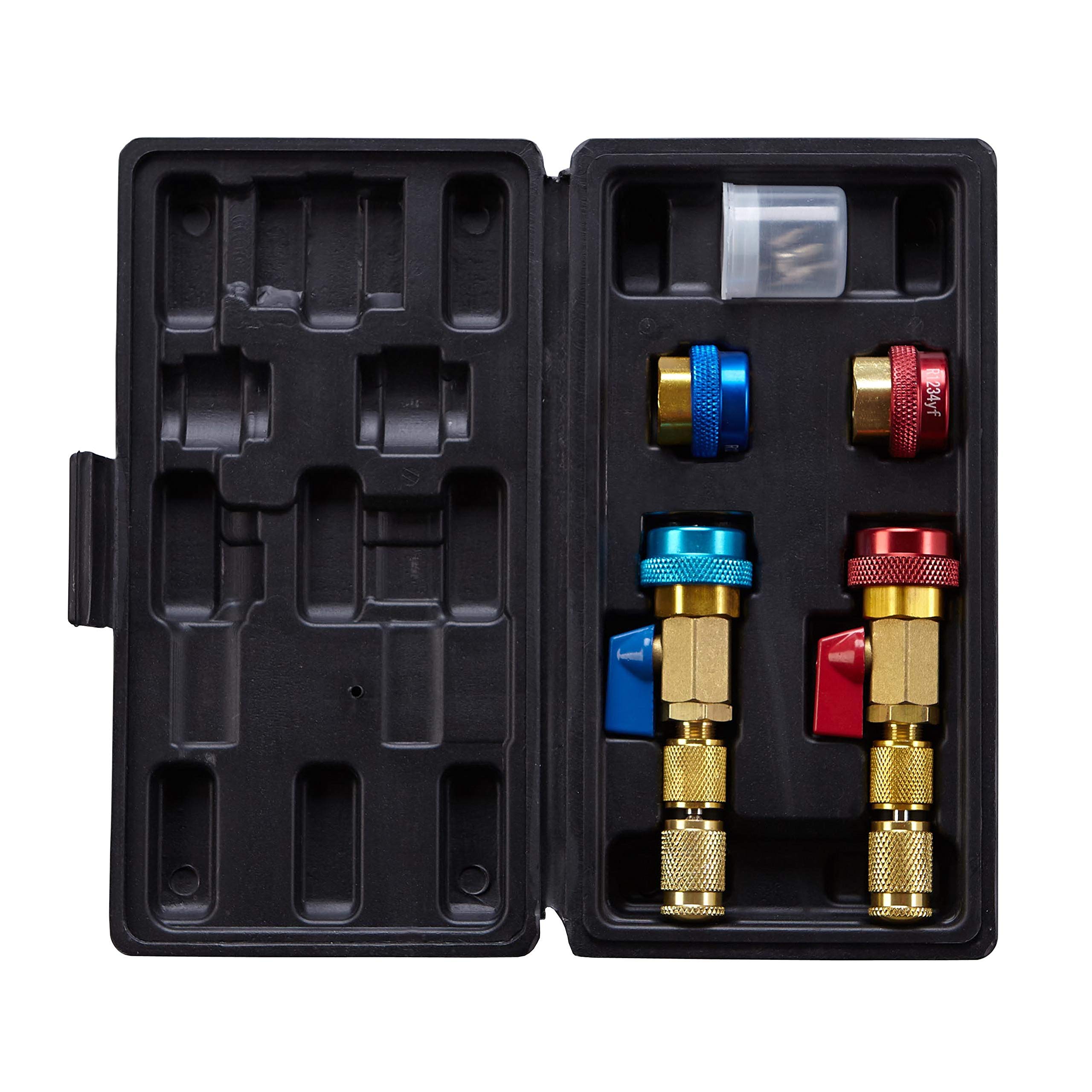 Lichamp Automotive AC R134A R1234YF Valve Core Remover and Installer Tool Set, for Standard and JRA Valve Core Couplers