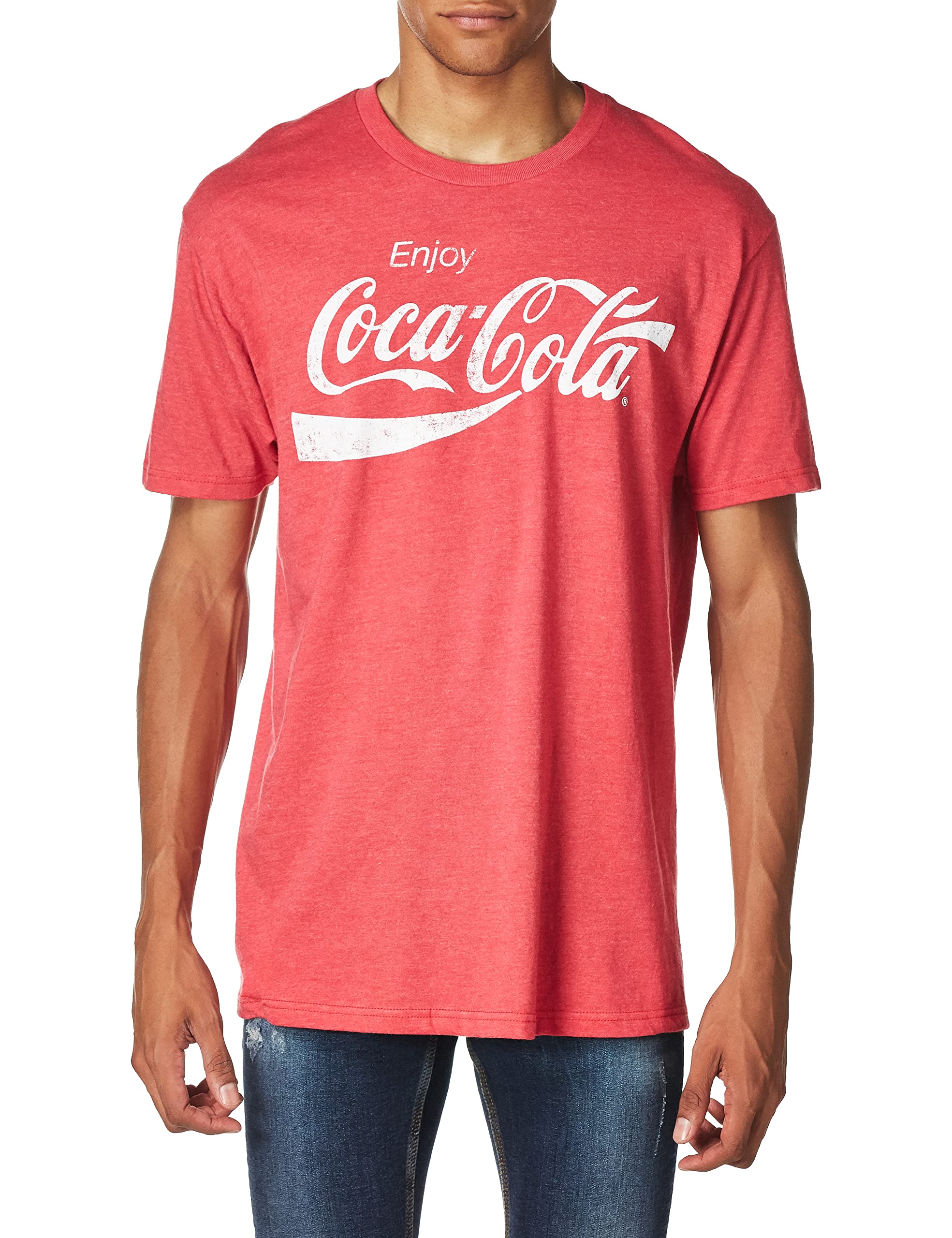 Coca-Cola Men's Coke Classic Vintage Logo T-shirt