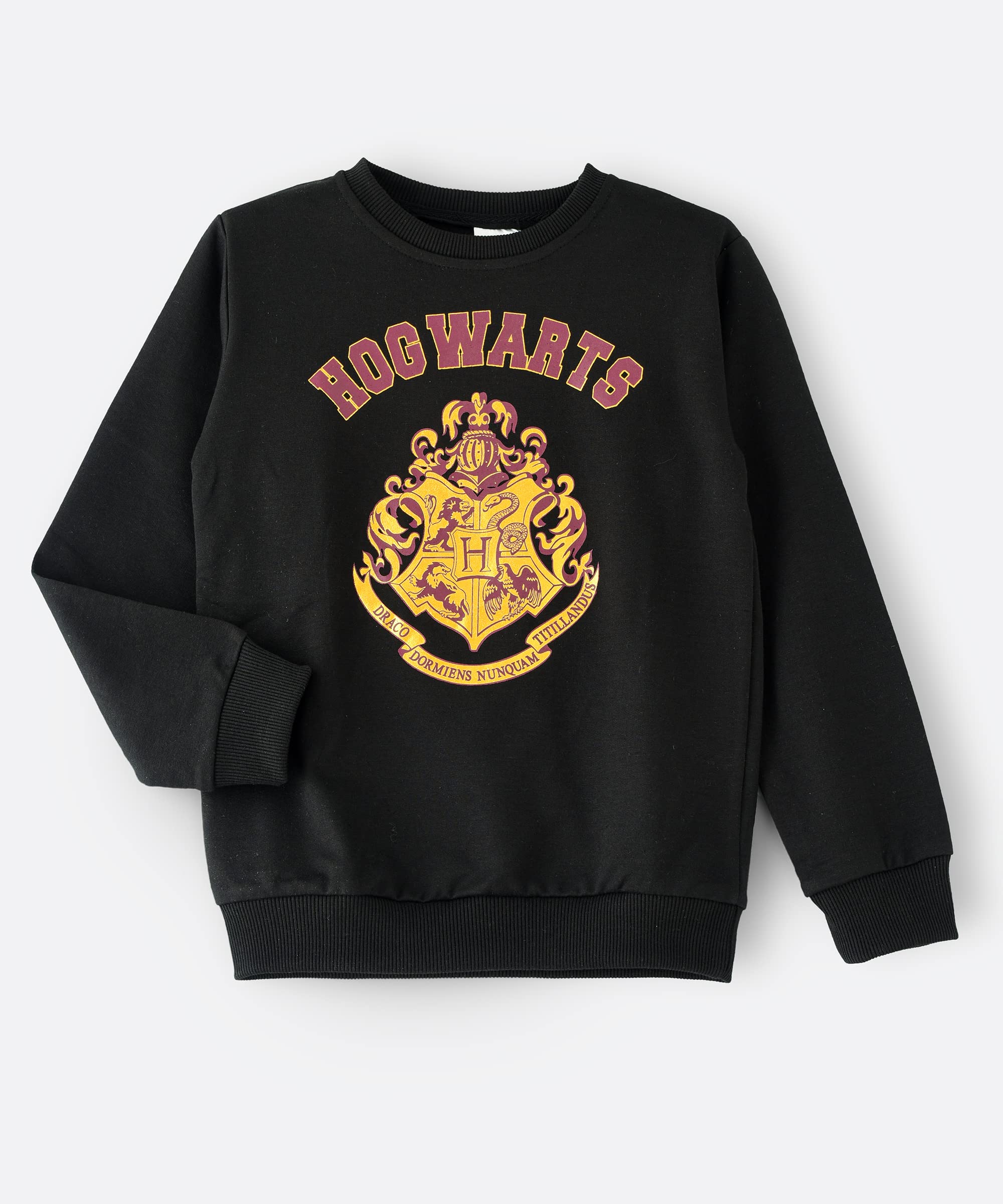 Warner BrothersHogwarts Sweatshirt for Junior Boys - Black, 7-8 Year