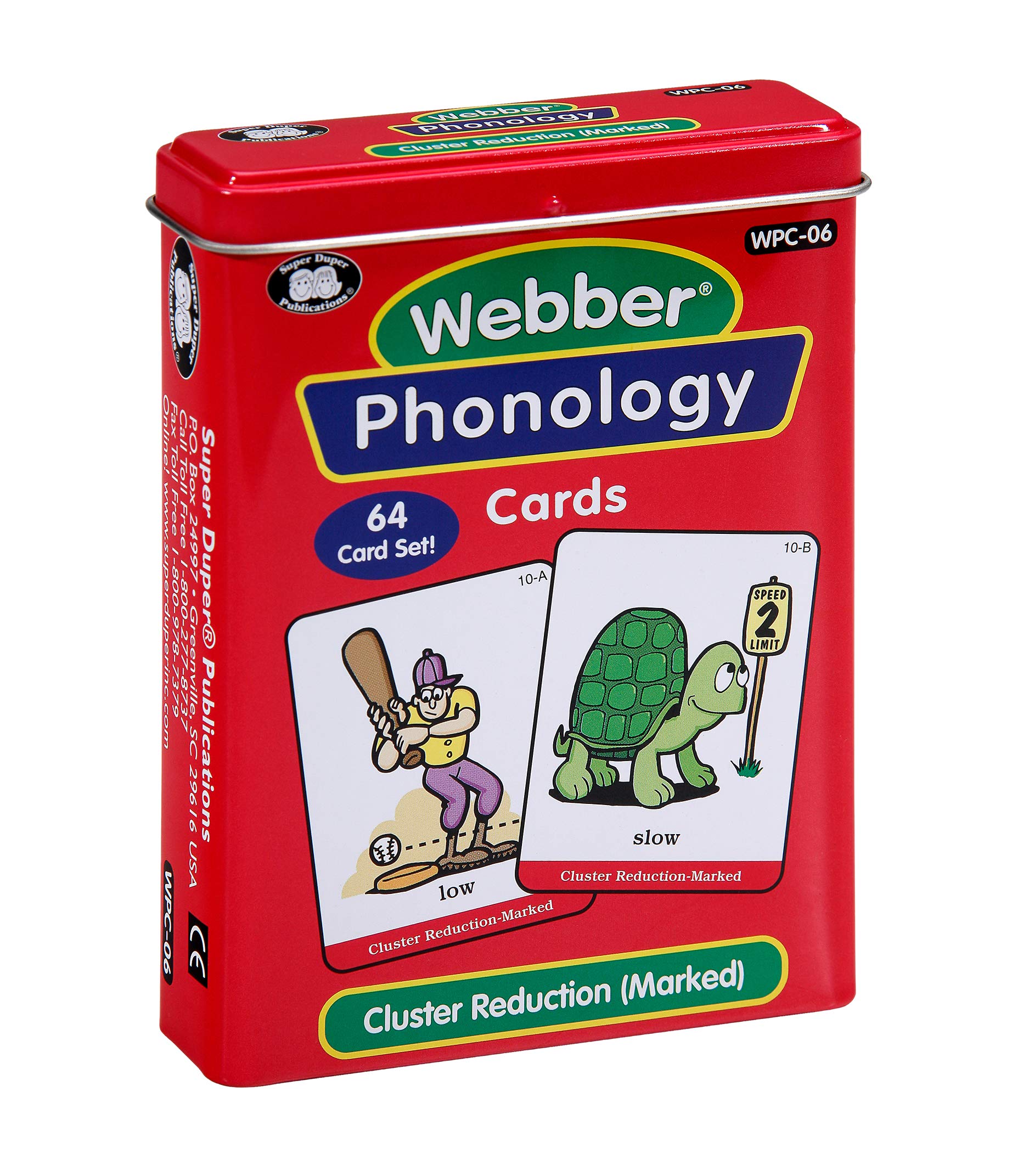 Webber Illustrated Phonology "Cluster Reduction (Marked)" Mi