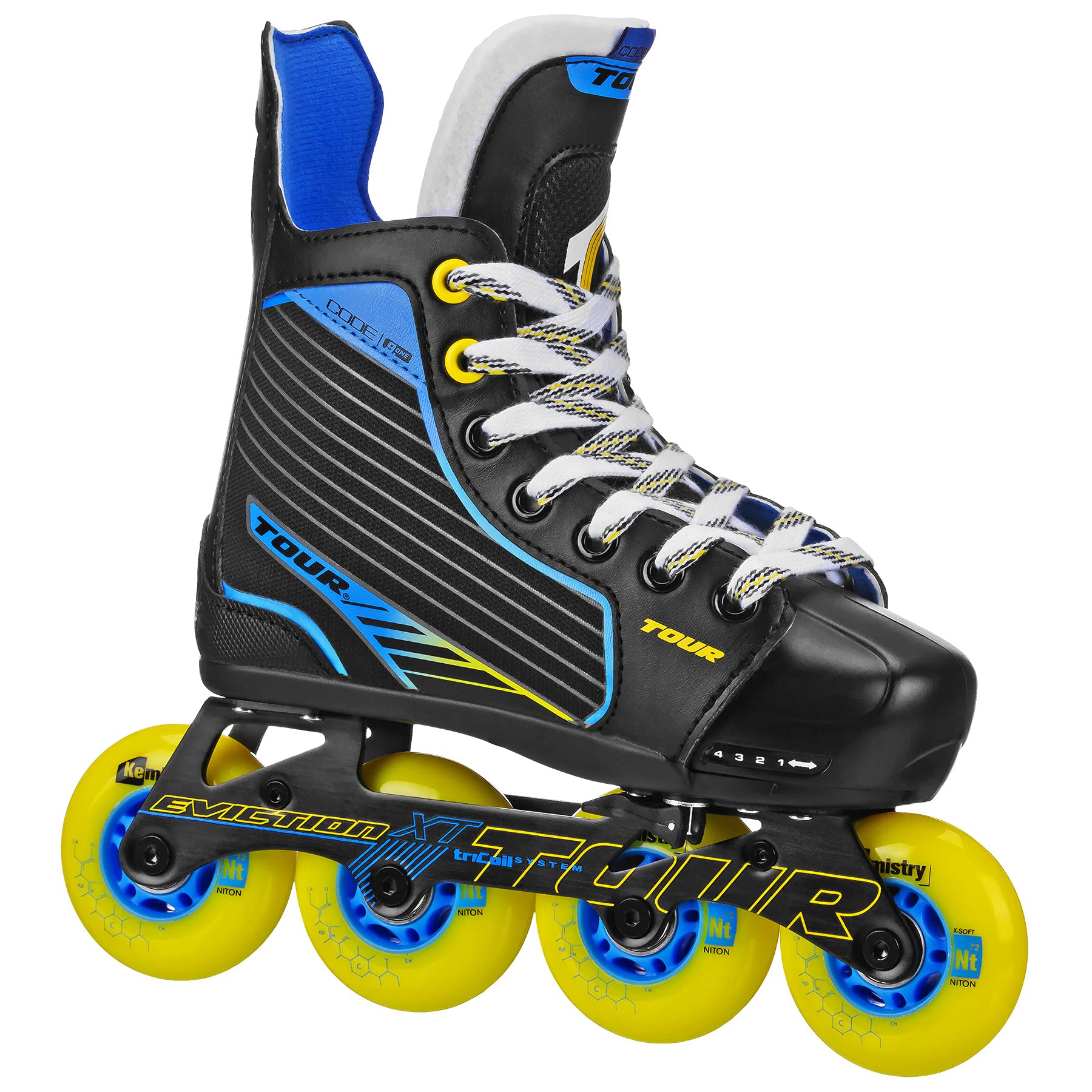 Tour Code 9.one Youth Adjustable Inline Hockey Skate