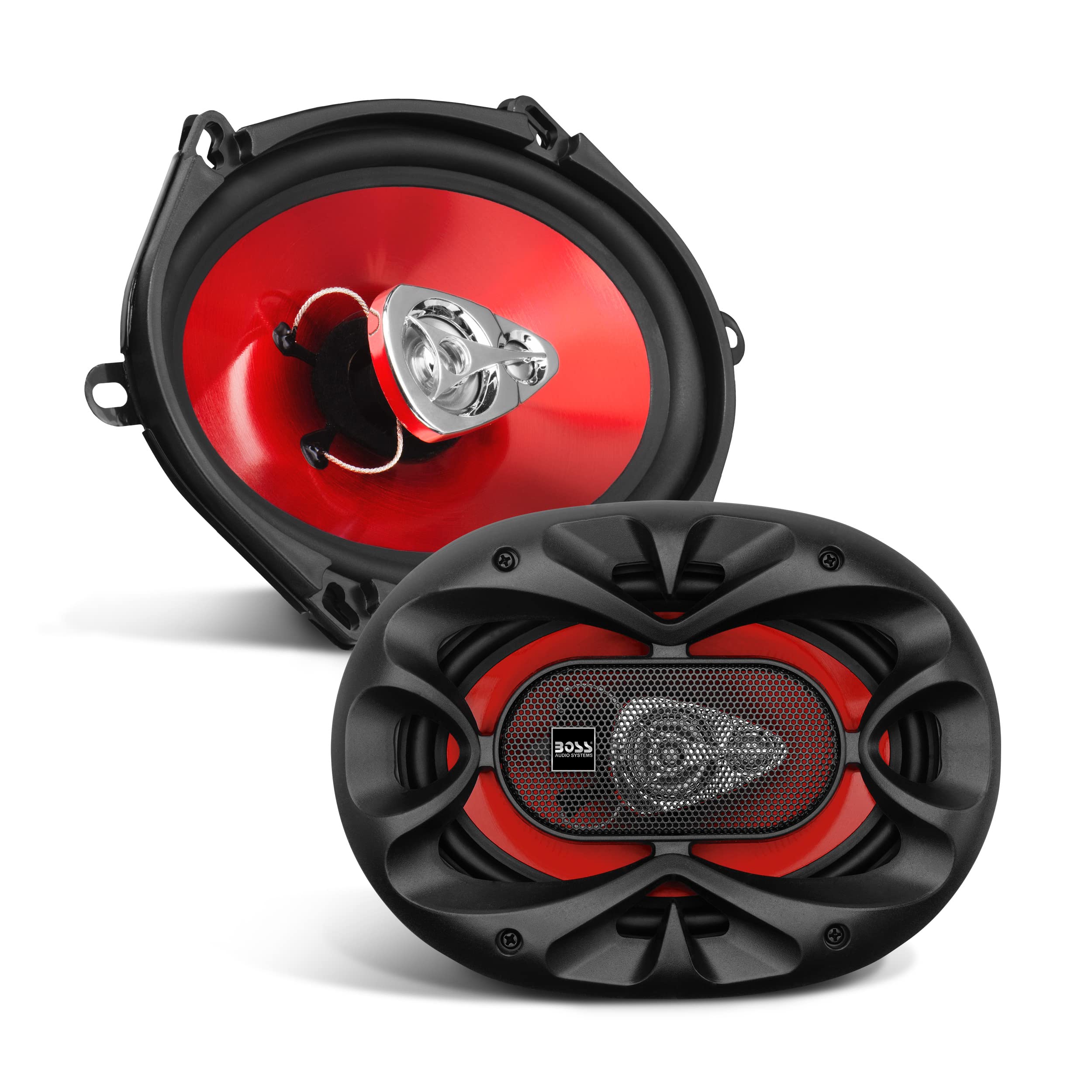 Boss Audio Chaos Series 5x7 inch 3 Way Speaker (Pack of 2)