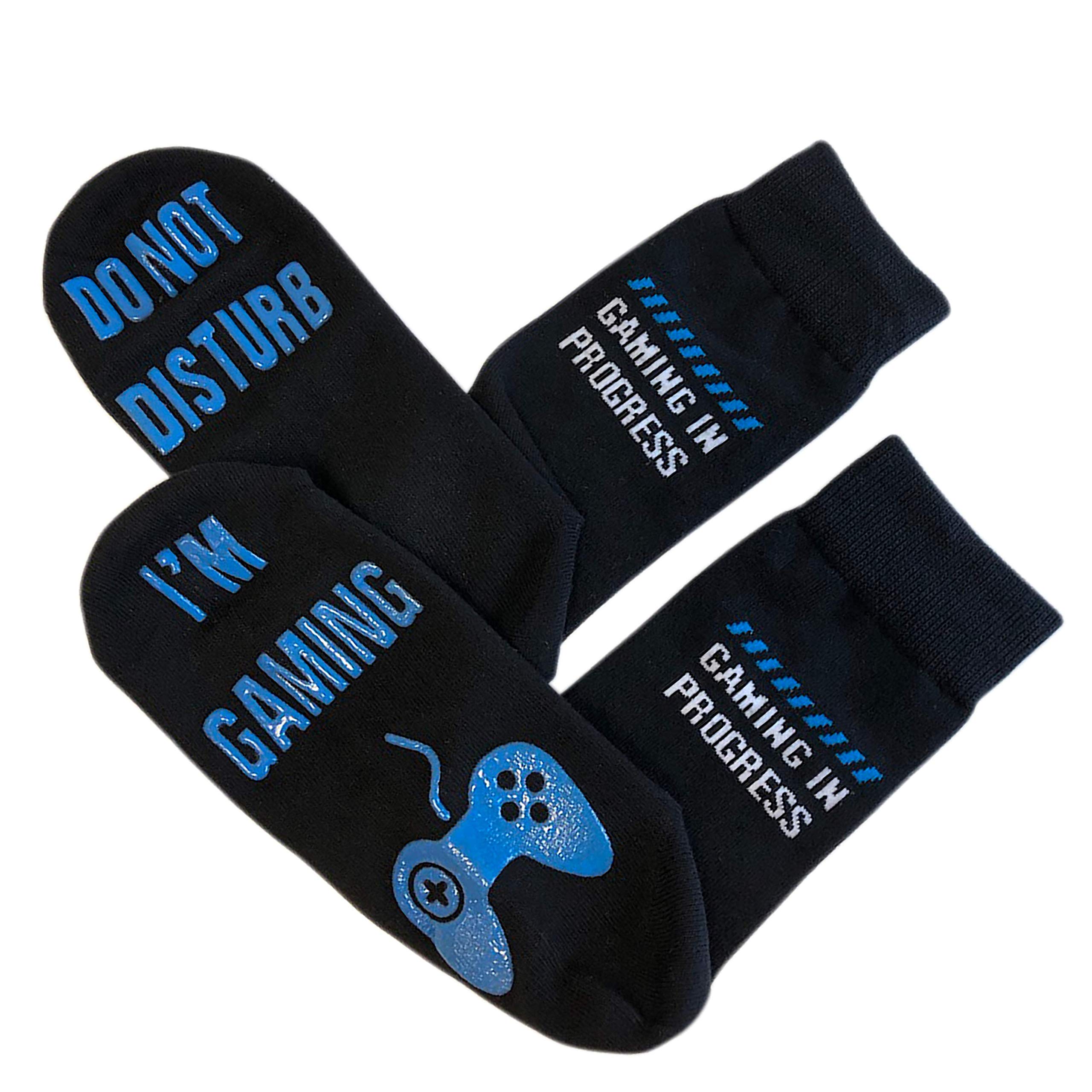 bring me socksDo Not Disturb I'm Gaming" Funny Socks - Great Novelty Gift For Gamers Who Have Everything!