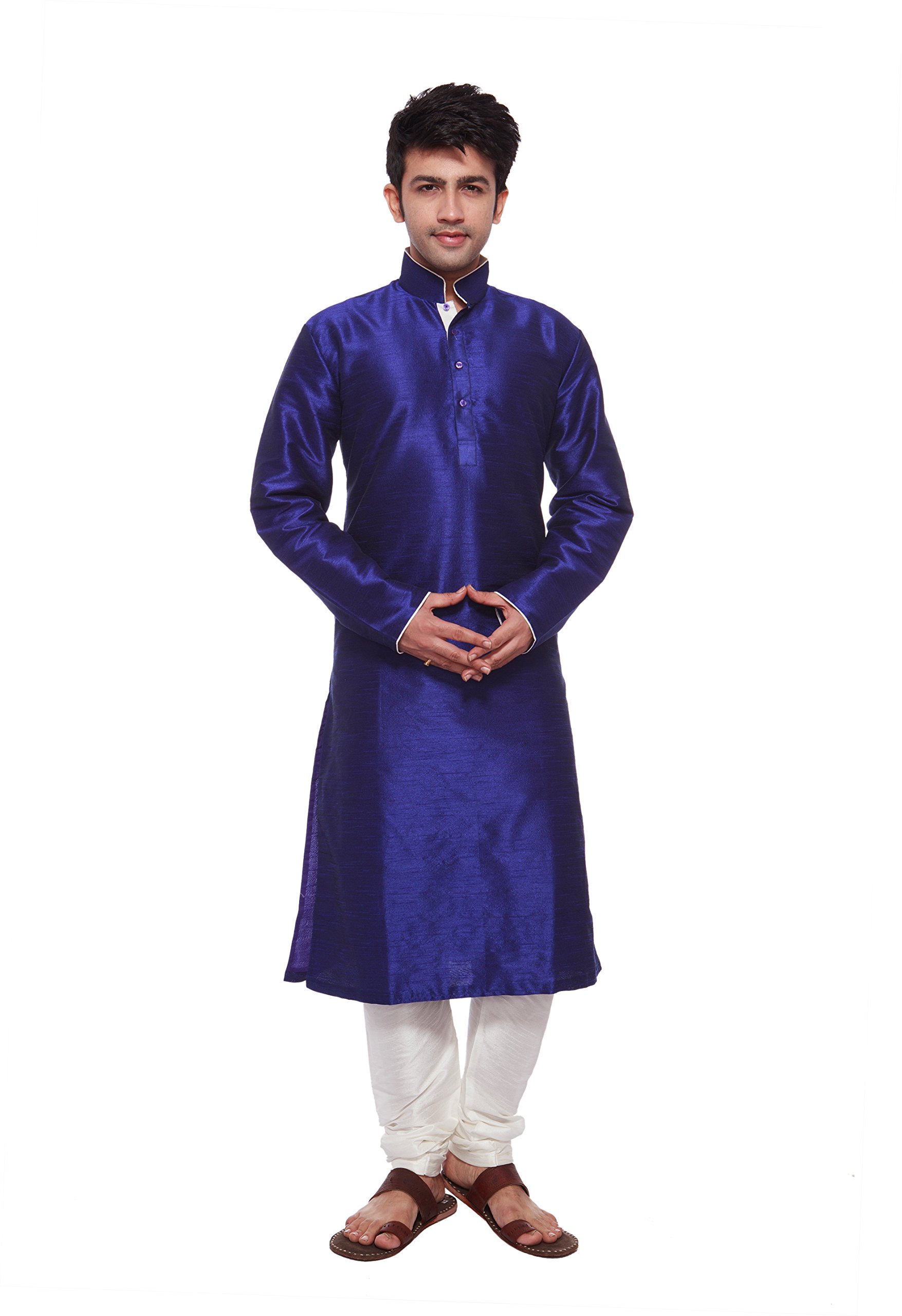 AMORA Men's Designer Kurta & Churidhar Set