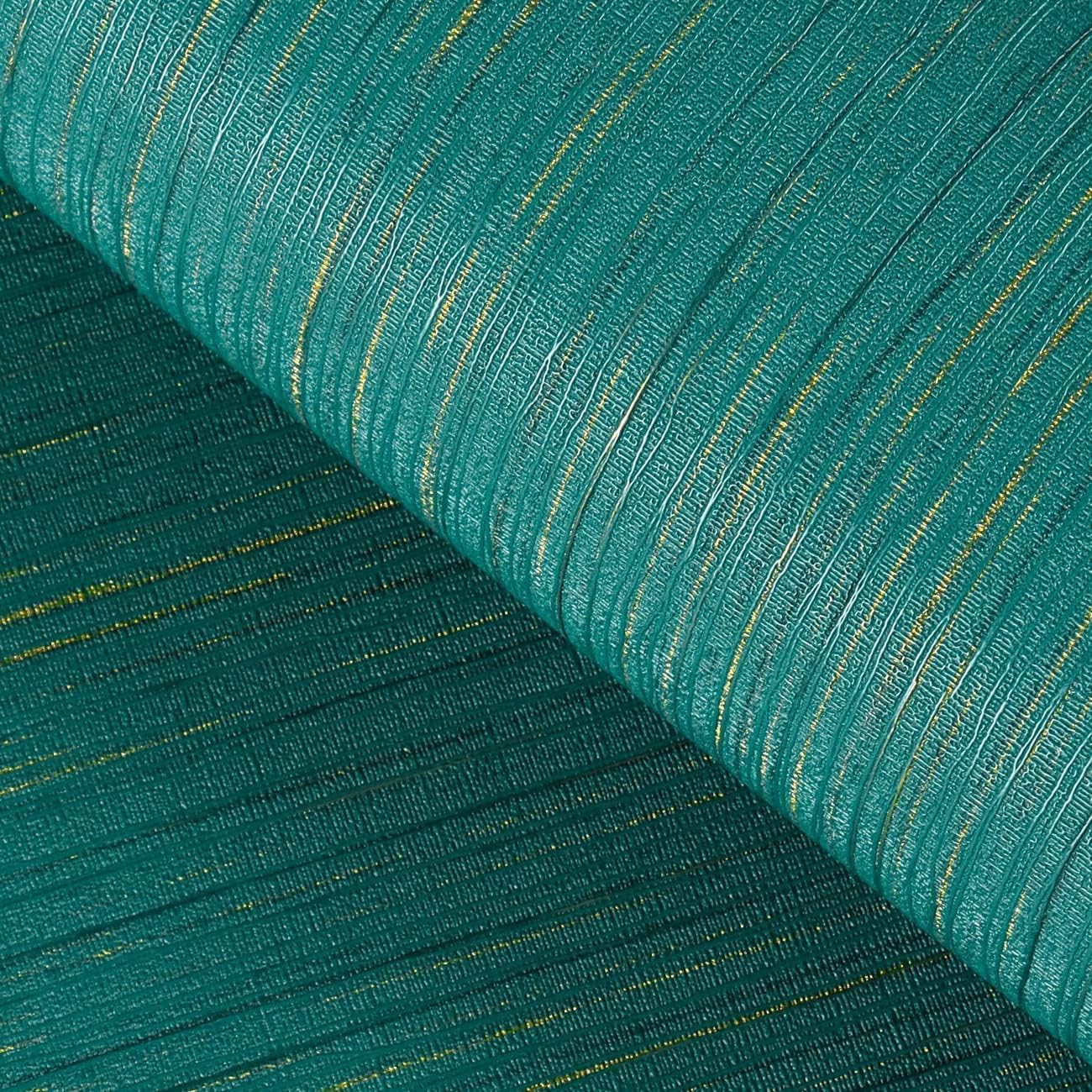 FunStickTeal Green Grasscloth Wallpaper Peel and Stick Textured Fabric Linen Wallpaper Self Adhesive Faux Grasscloth Contact Paper for Room Walls Cabinets Furniture Drawers Desk Removable 15.8"x78.8"