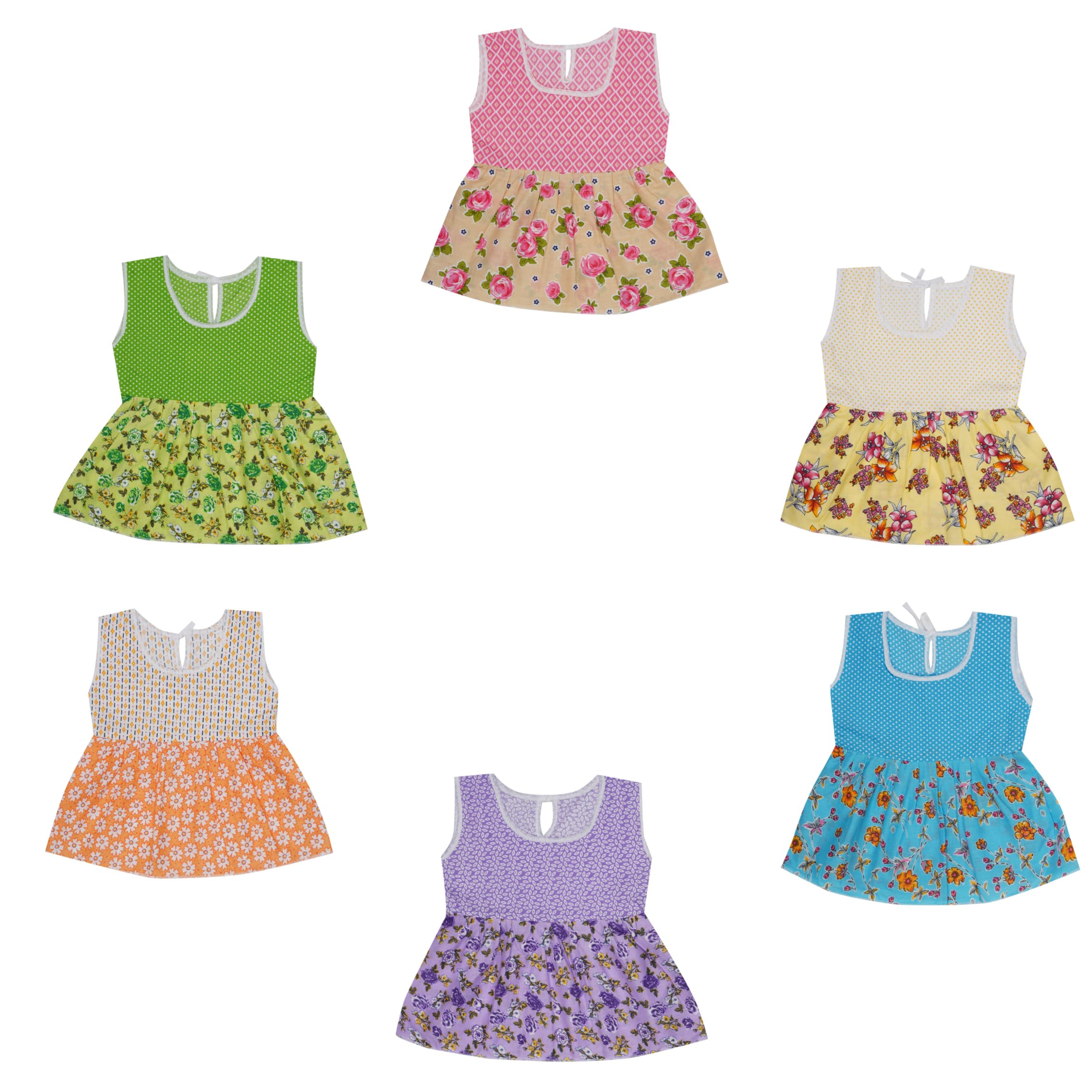 VIRUKSHAM Baby Girls Frock