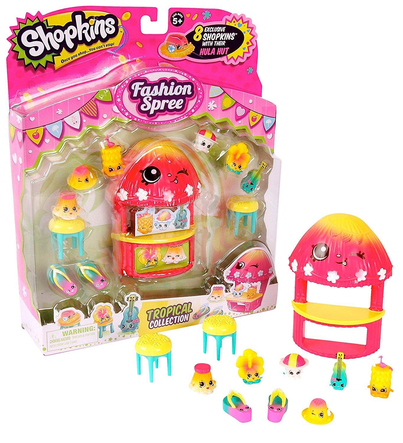 Shopkins S4 Tropical Fashion Pack Collection